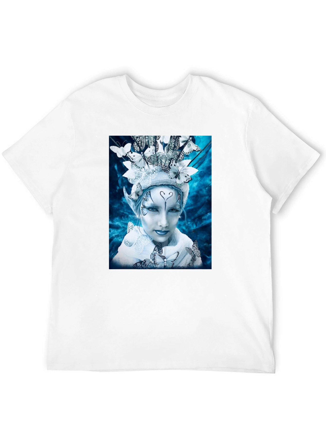 Butterfly Fairy Graphic Tee - Unique Fantasy Design