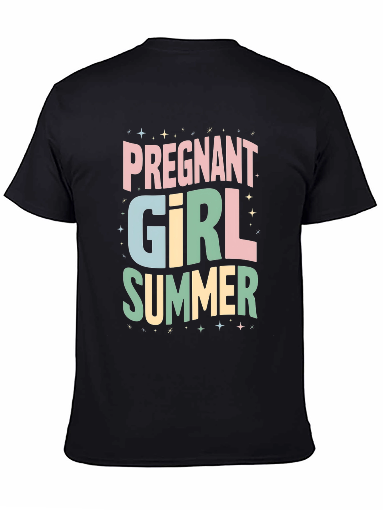 Pregnant Girl Summer T-Shirt