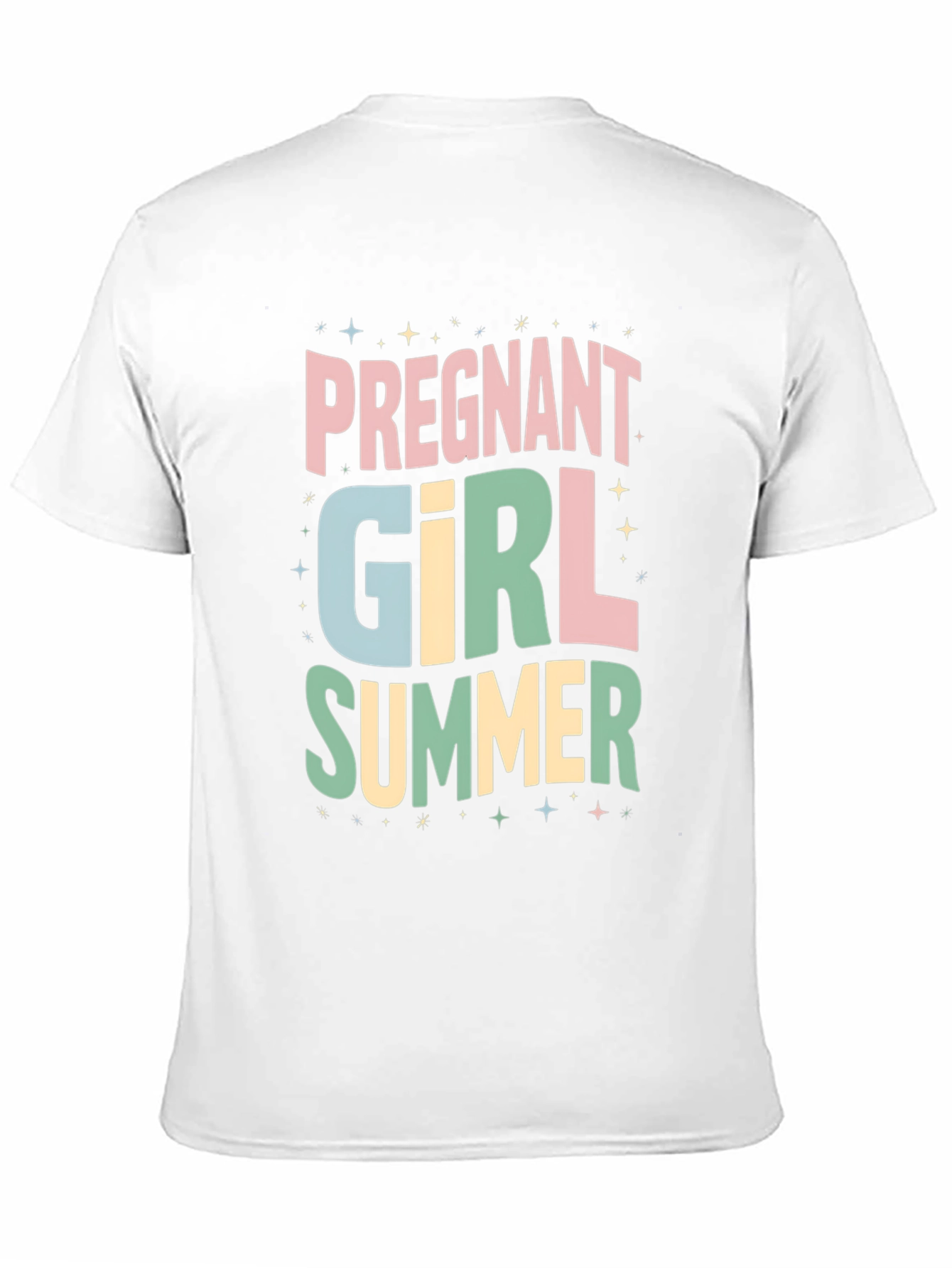 Pregnant Girl Summer T-Shirt