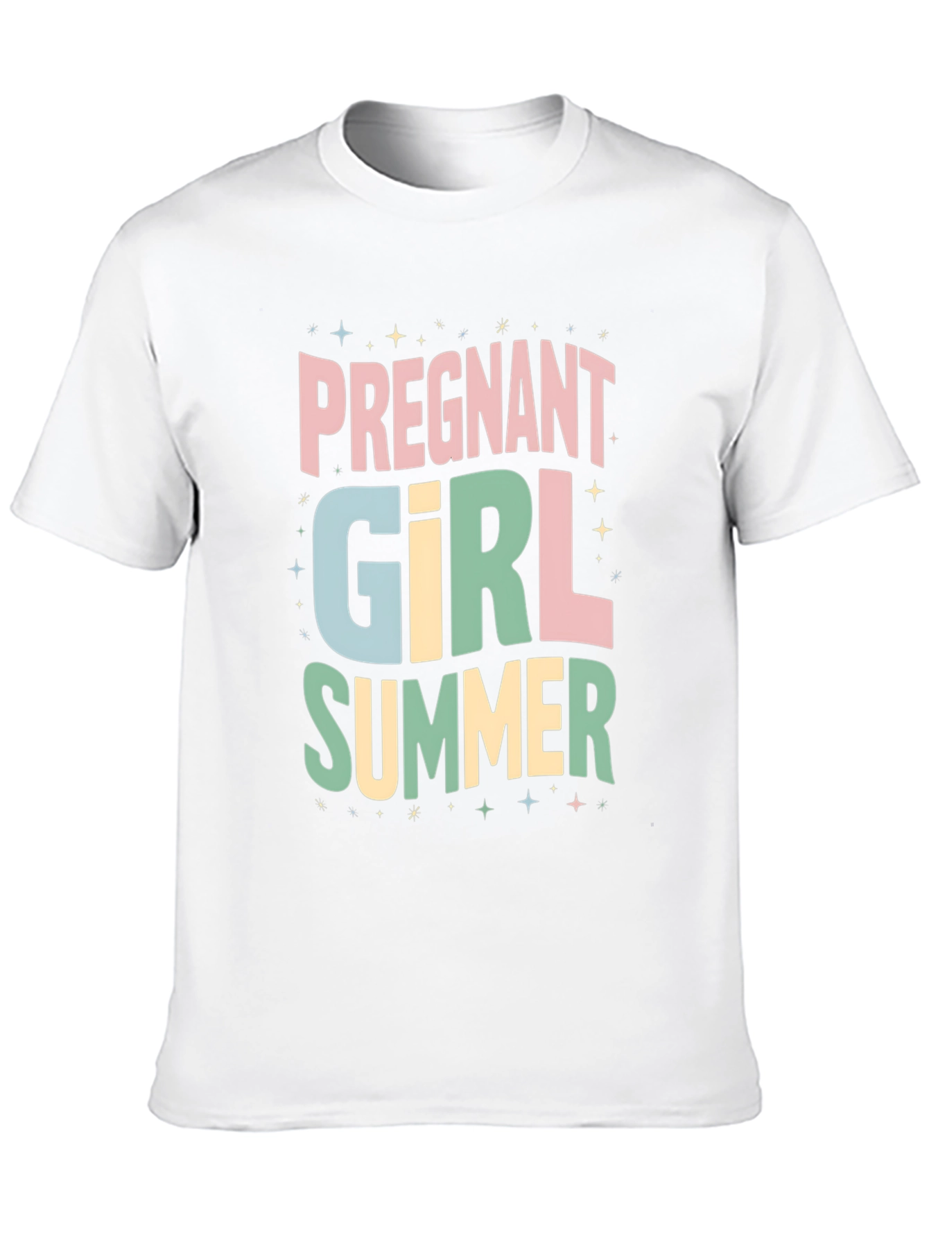 Pregnant Girl Summer T-Shirt