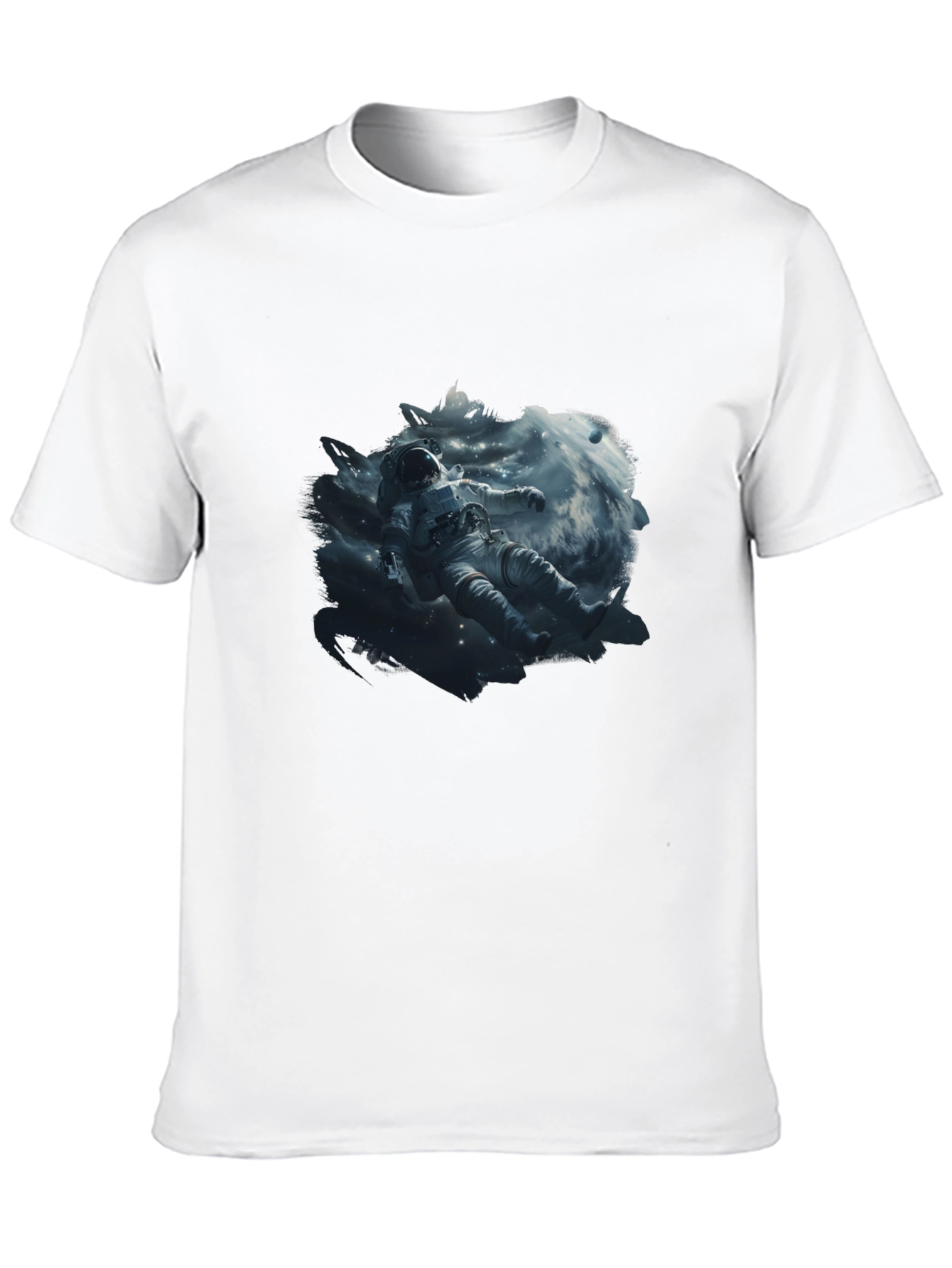 Astronaut Space T-Shirt - Premium Cotton Blend