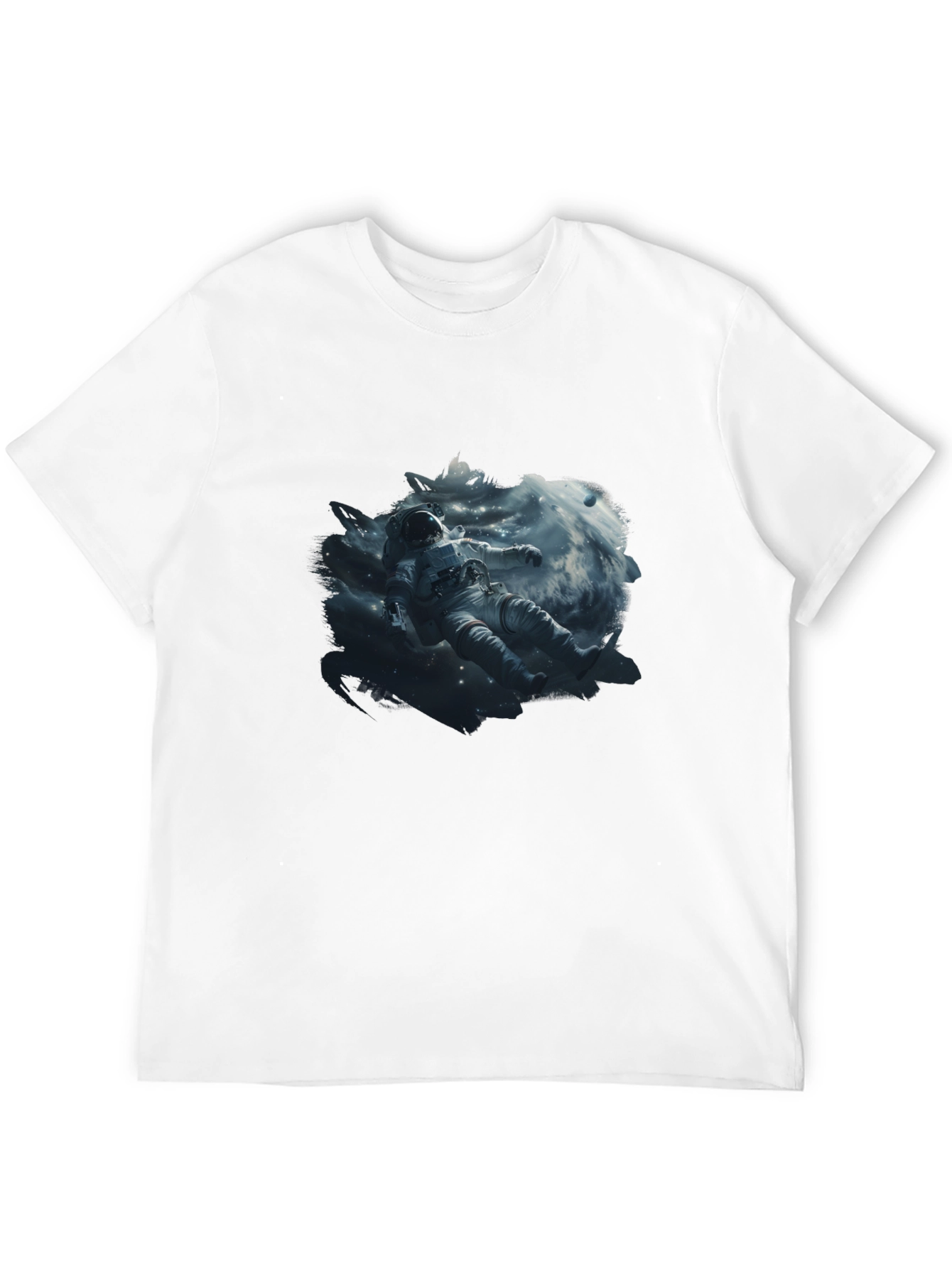 Astronaut Space T-Shirt - Premium Cotton Blend