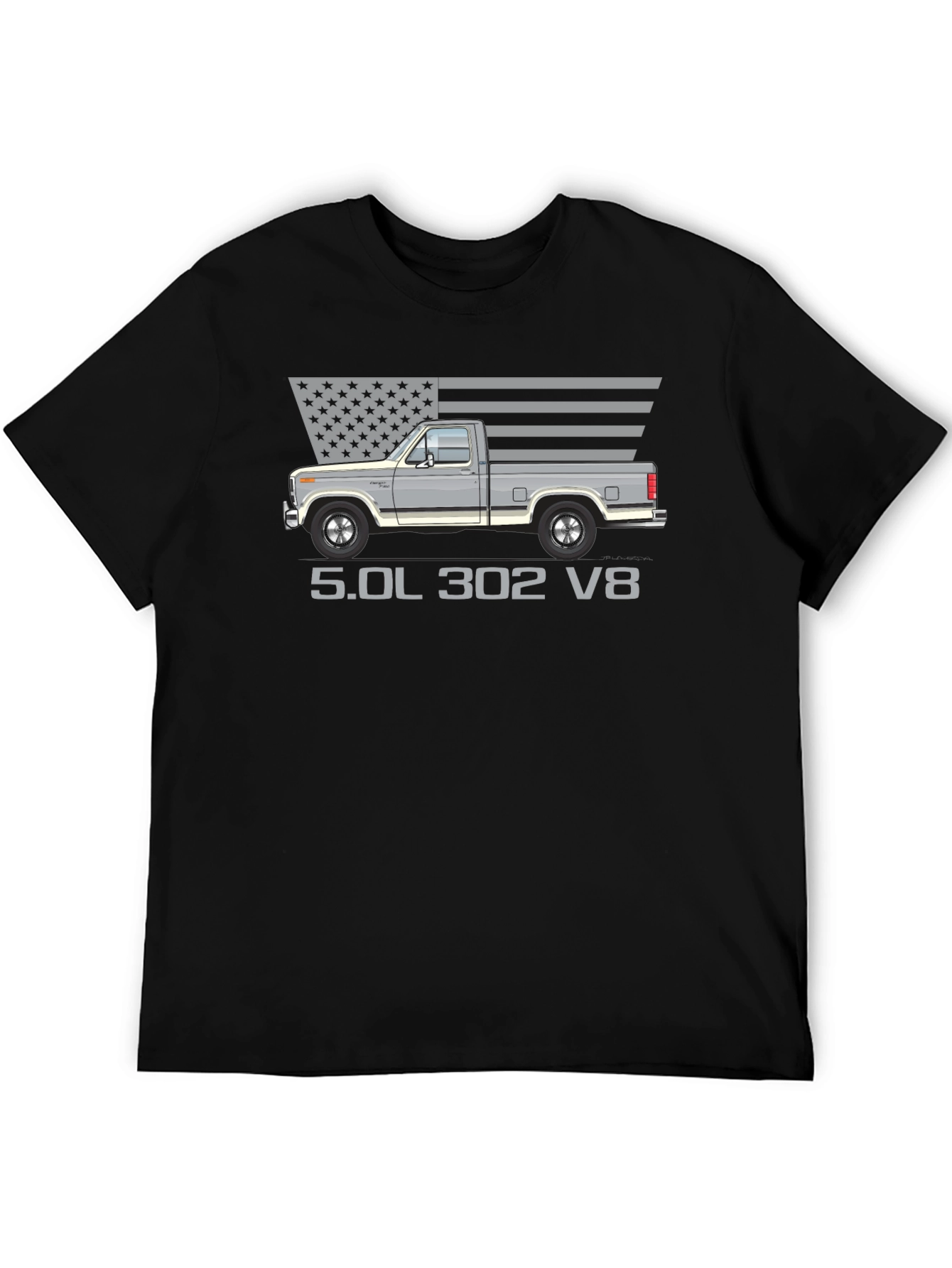 Classic Truck Graphic Tee - 5.0L 302 V8