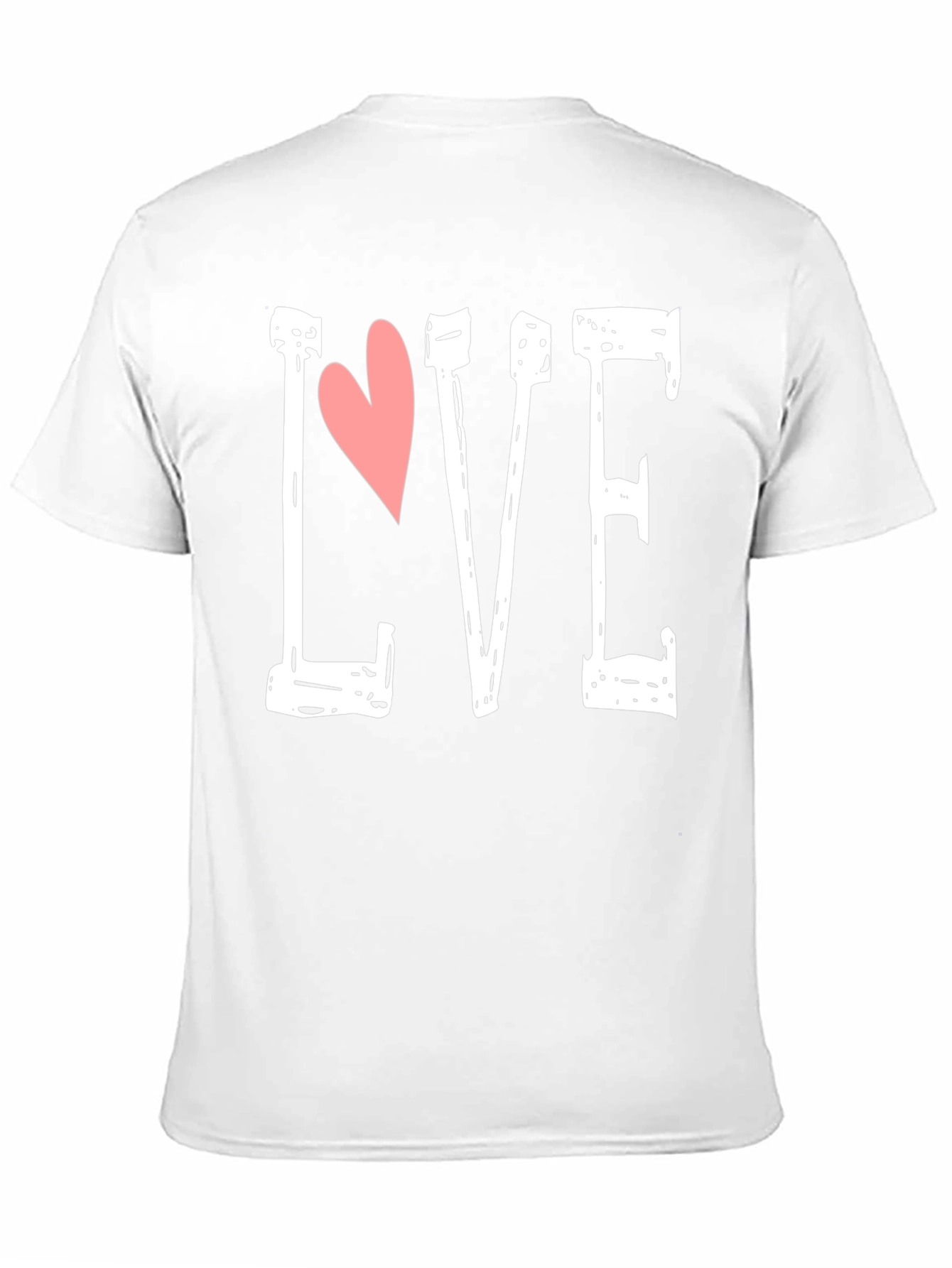 LOVE Heart Graphic Print T-Shirt
