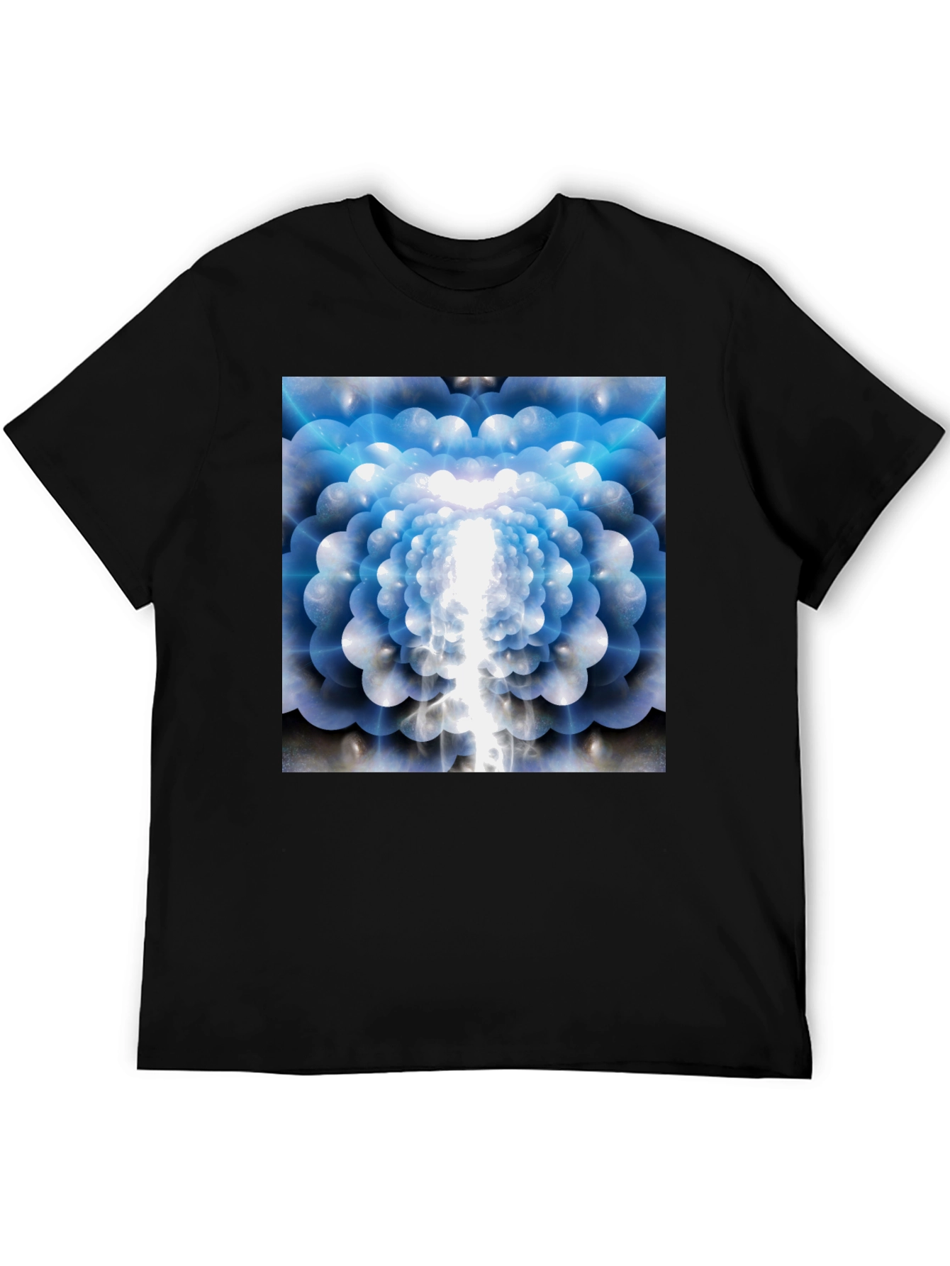 Abstract Flower T-Shirt - Soft Cotton Tee