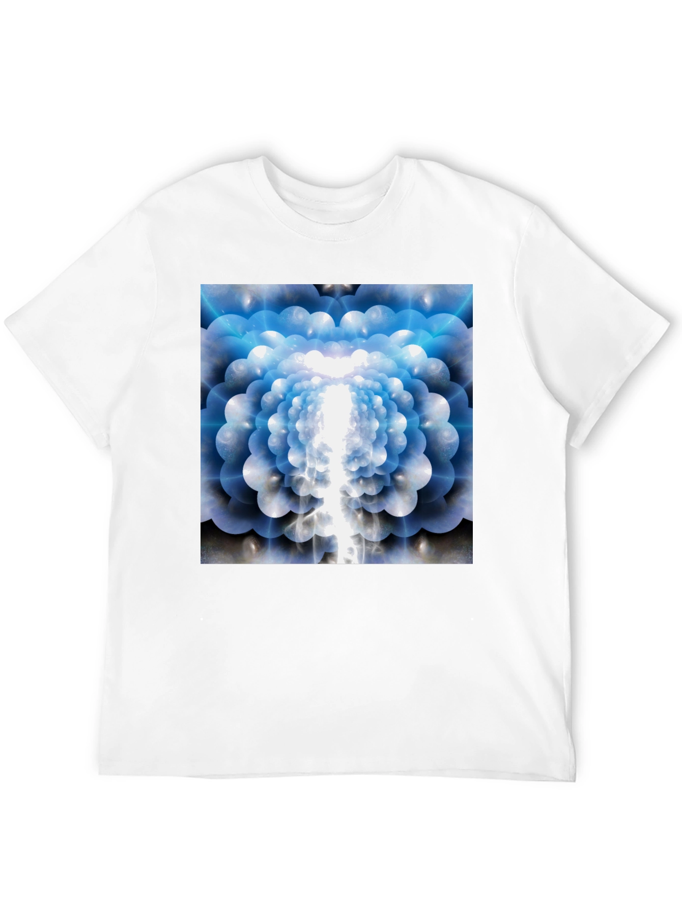 Abstract Flower T-Shirt - Soft Cotton Tee