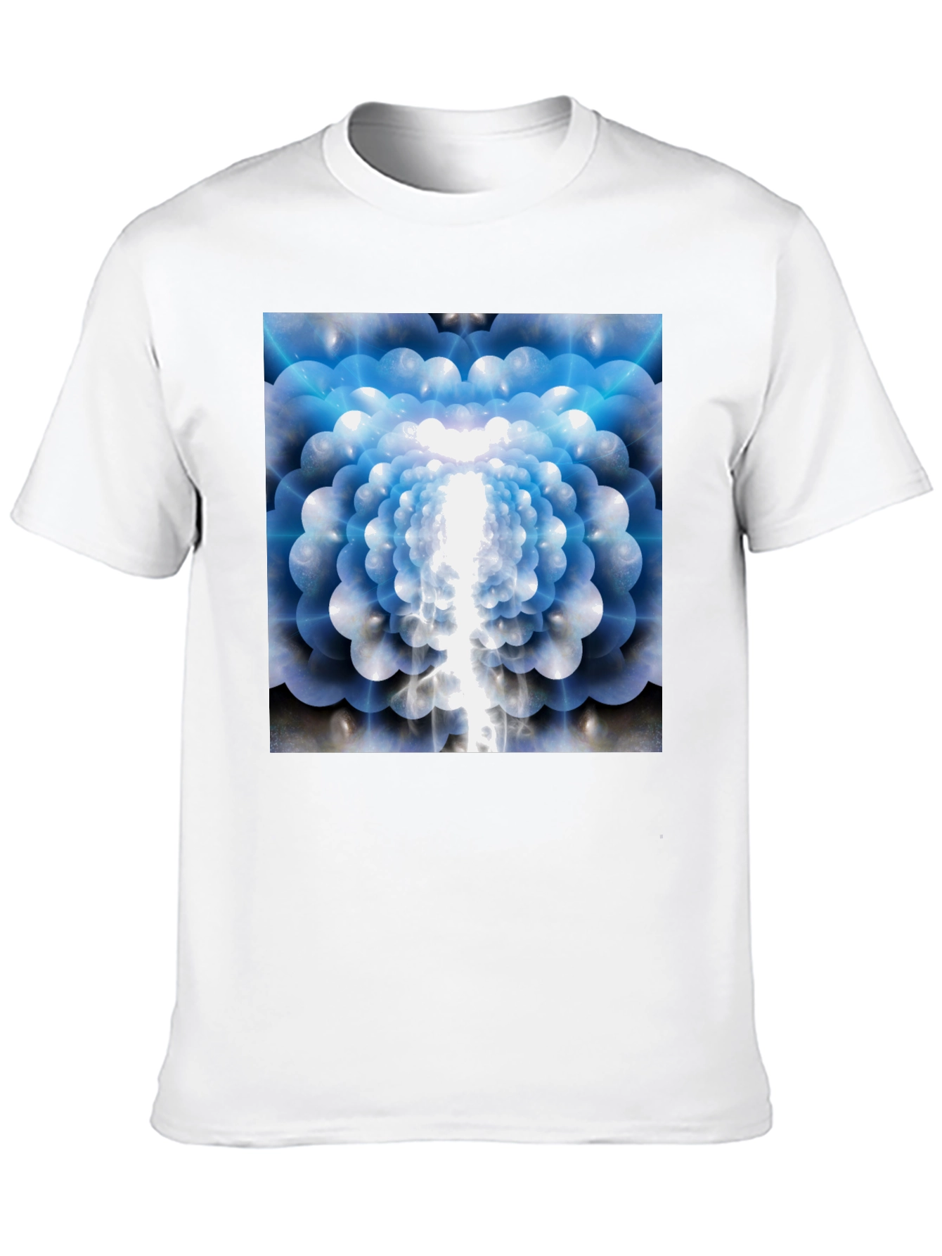 Abstract Flower T-Shirt - Soft Cotton Tee