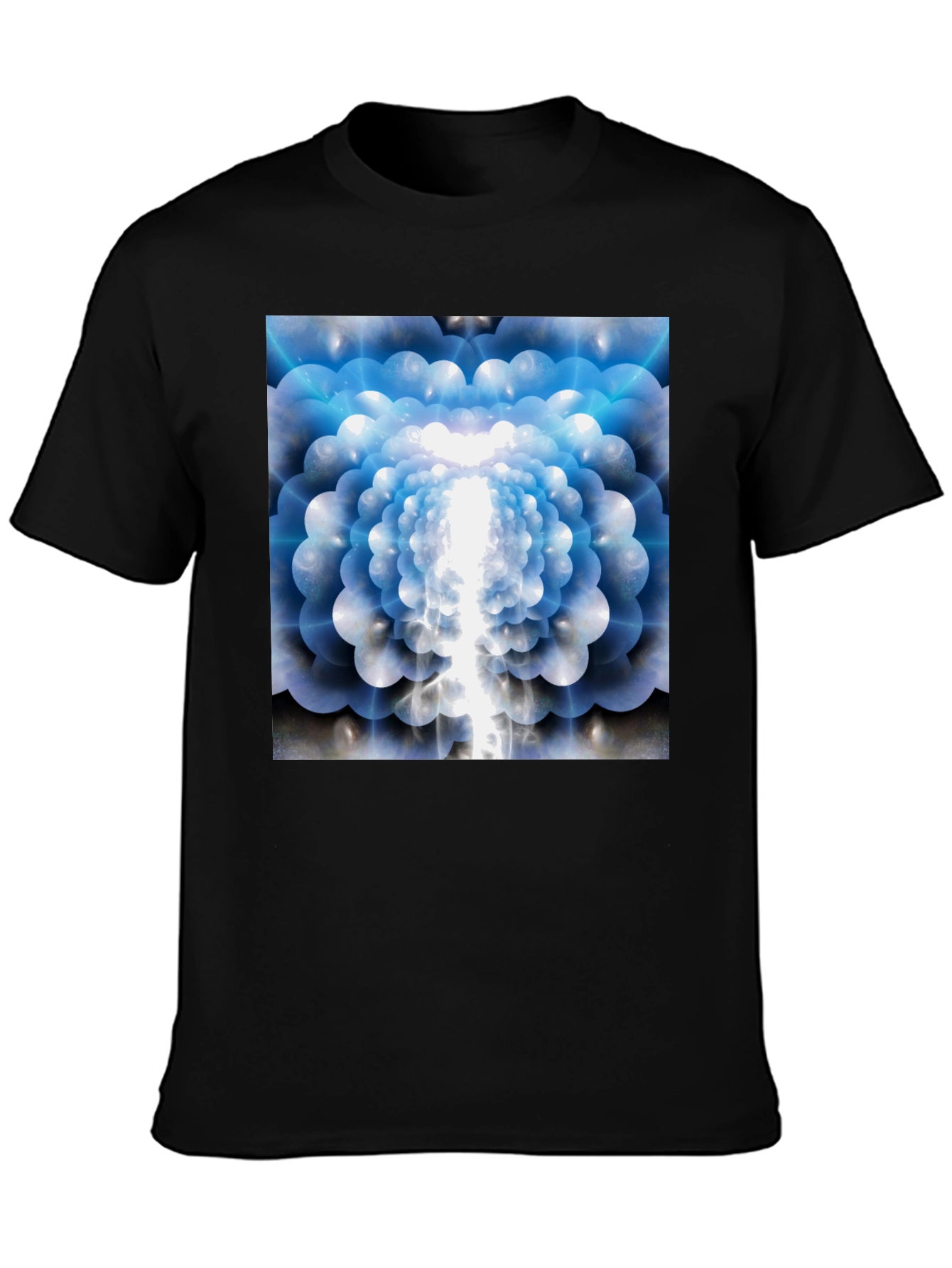 Abstract Flower T-Shirt - Soft Cotton Tee