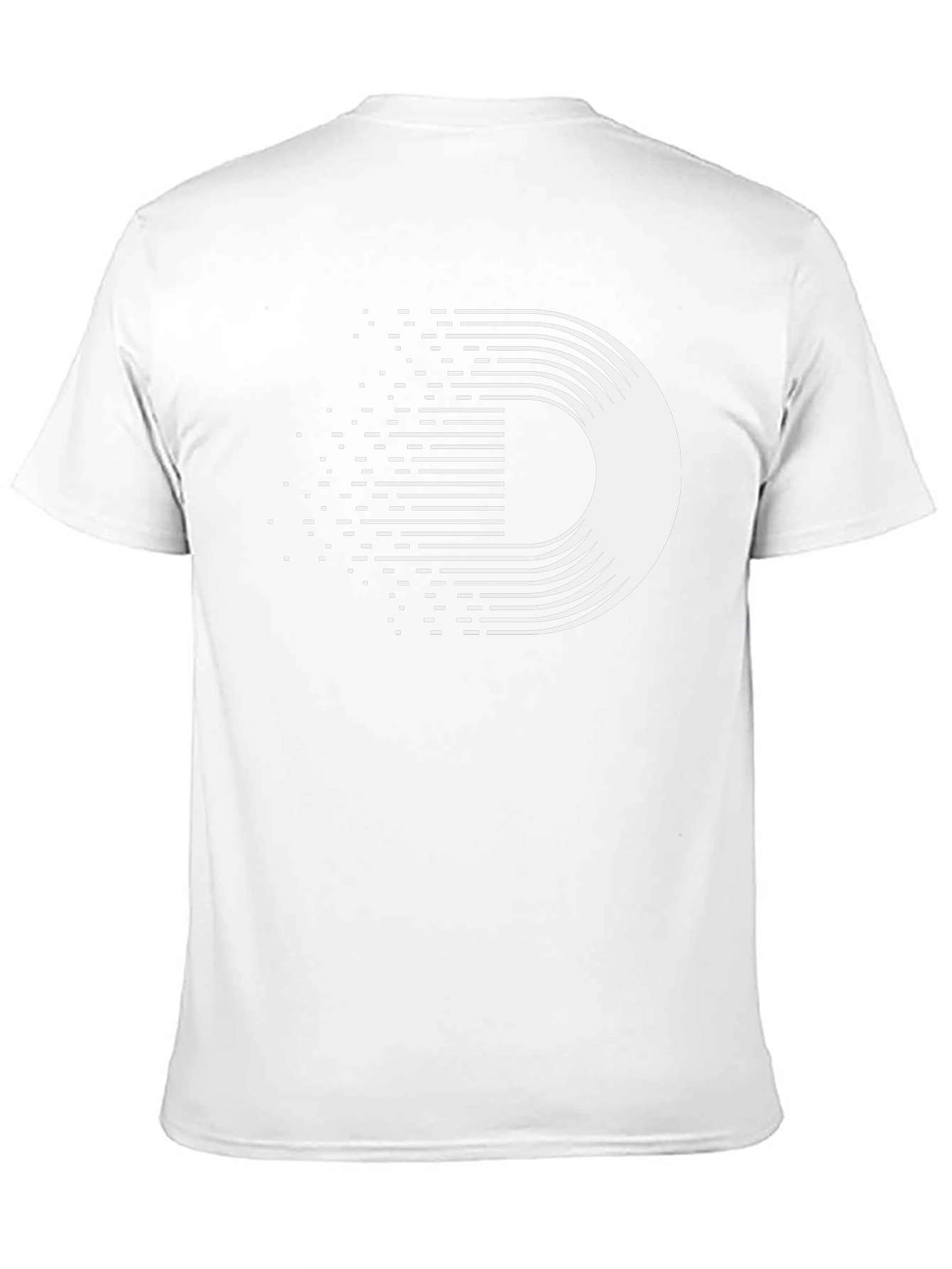 Modern Graphic Tee - Abstract Geometric Design