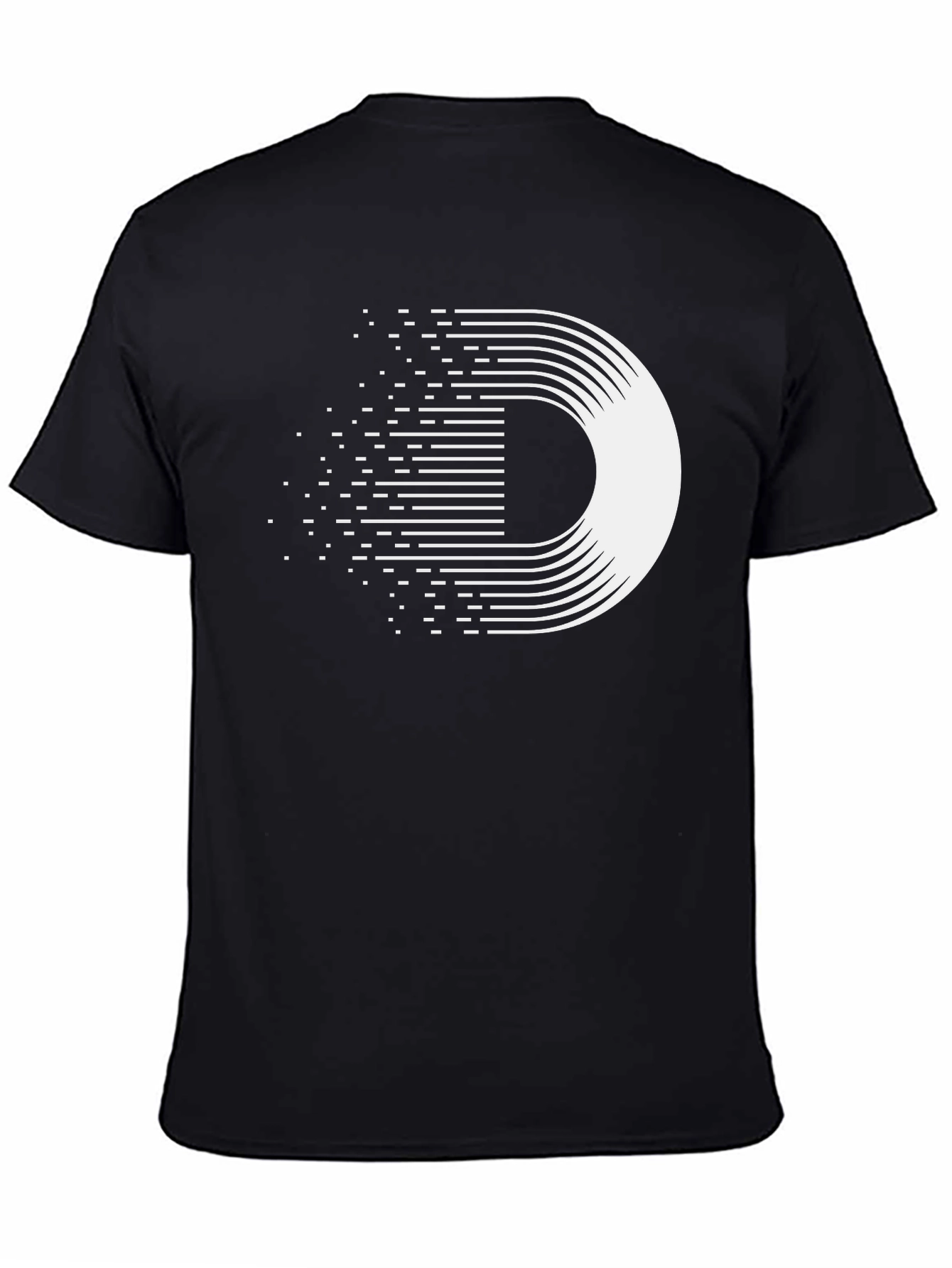 Modern Graphic Tee - Abstract Geometric Design