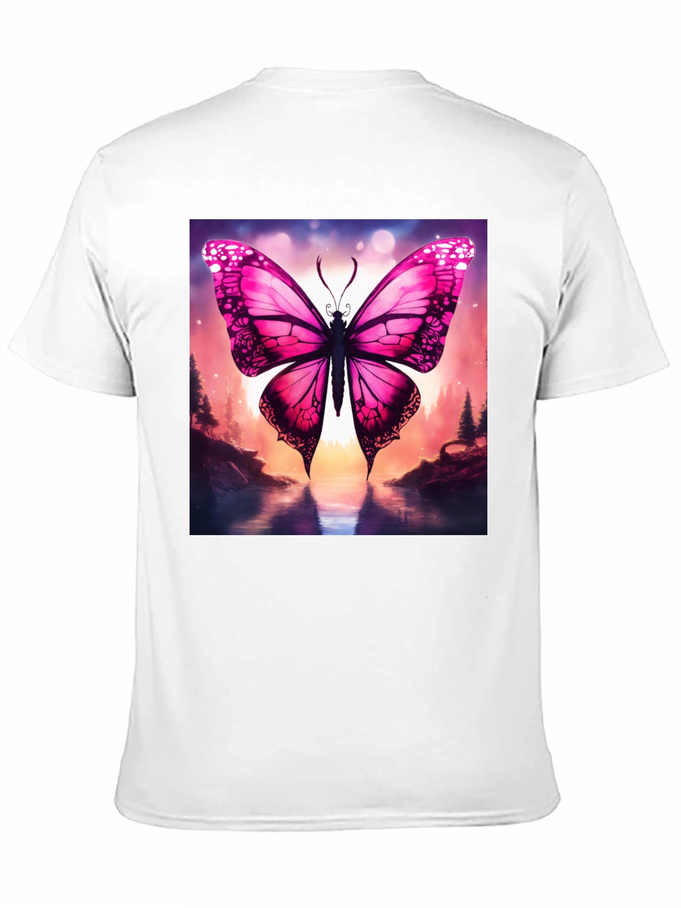 Butterfly Graphic T-Shirt - Nature Inspired Design