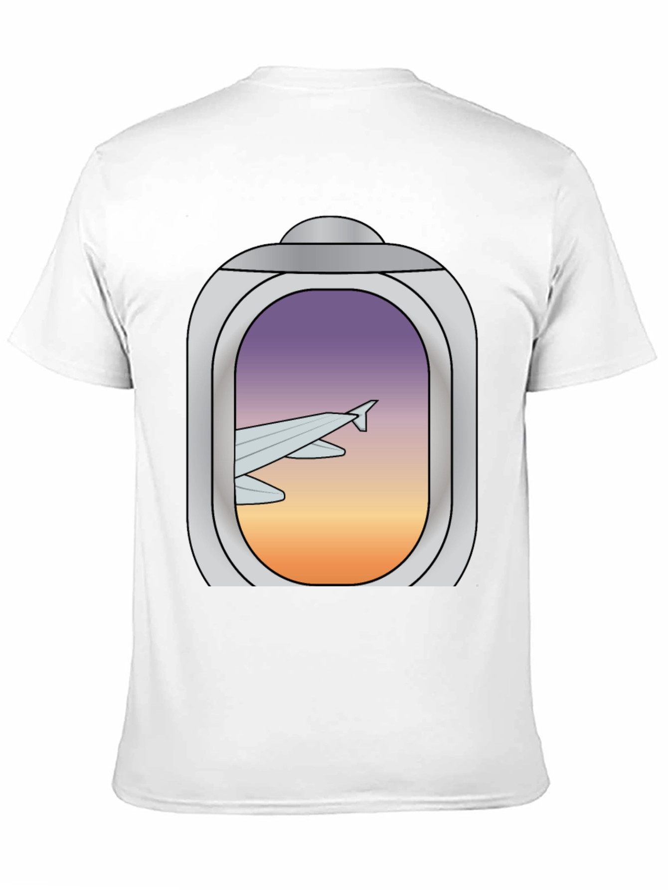 Airplane Window Graphic T-Shirt