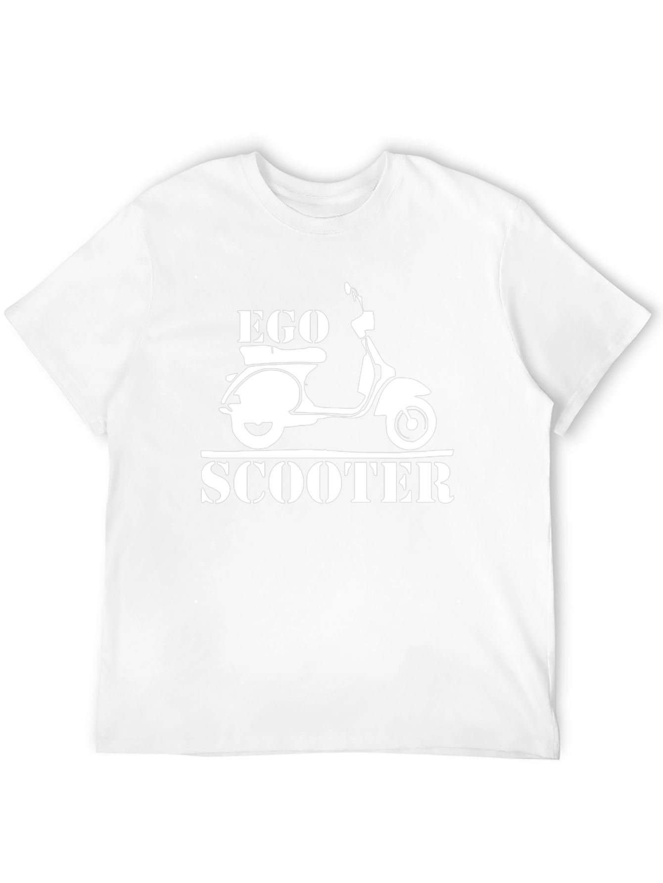 Ego Scooter Graphic Print Mens Black T-Shirt