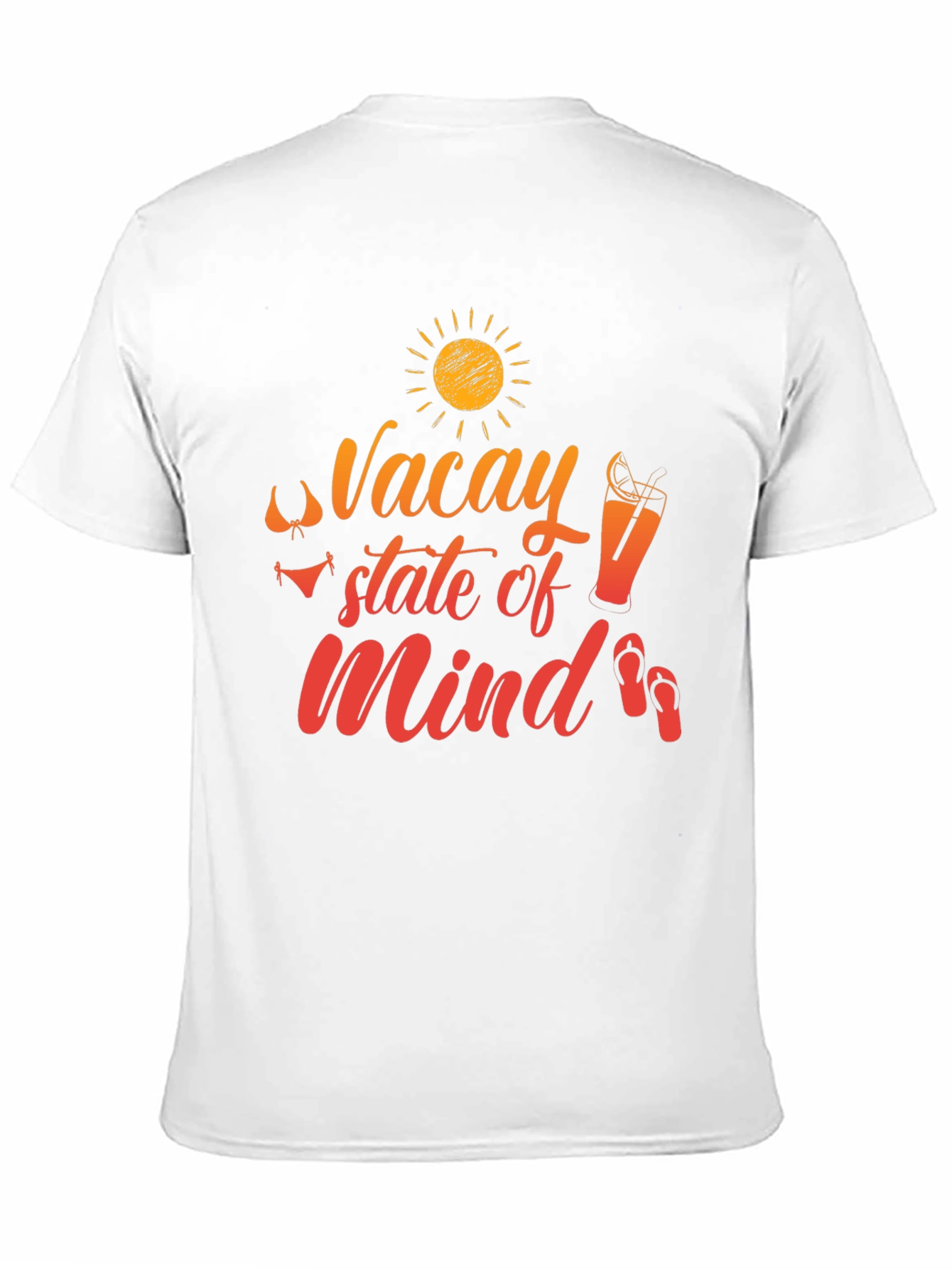 Vacay State of Mind Black T-Shirt