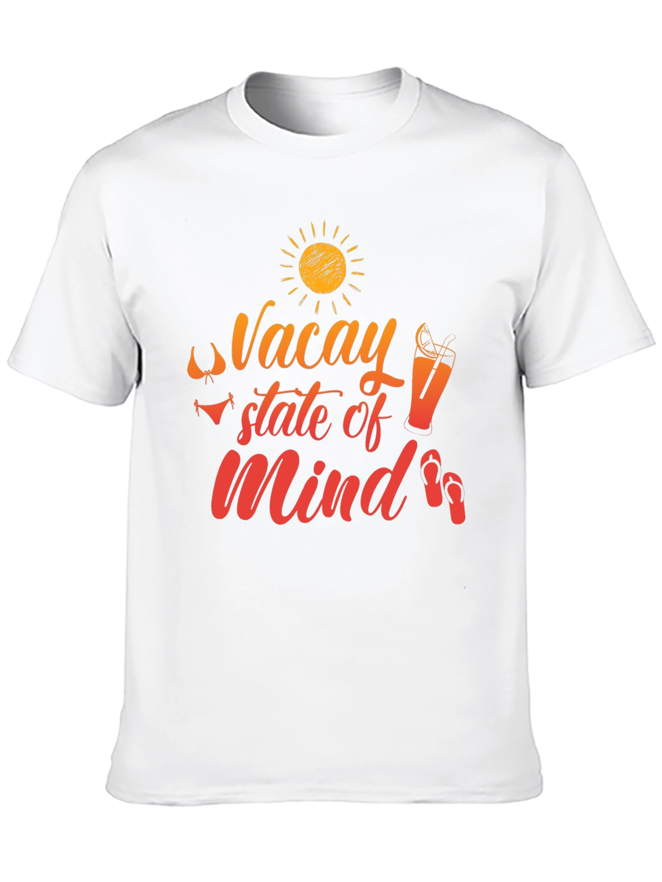 Vacay State of Mind Black T-Shirt
