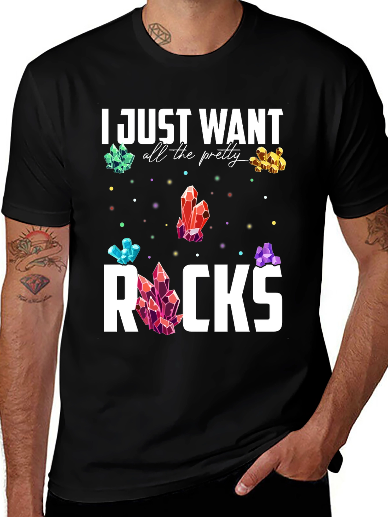 Pretty Rocks T-Shirt - Mineral Collector Tee
