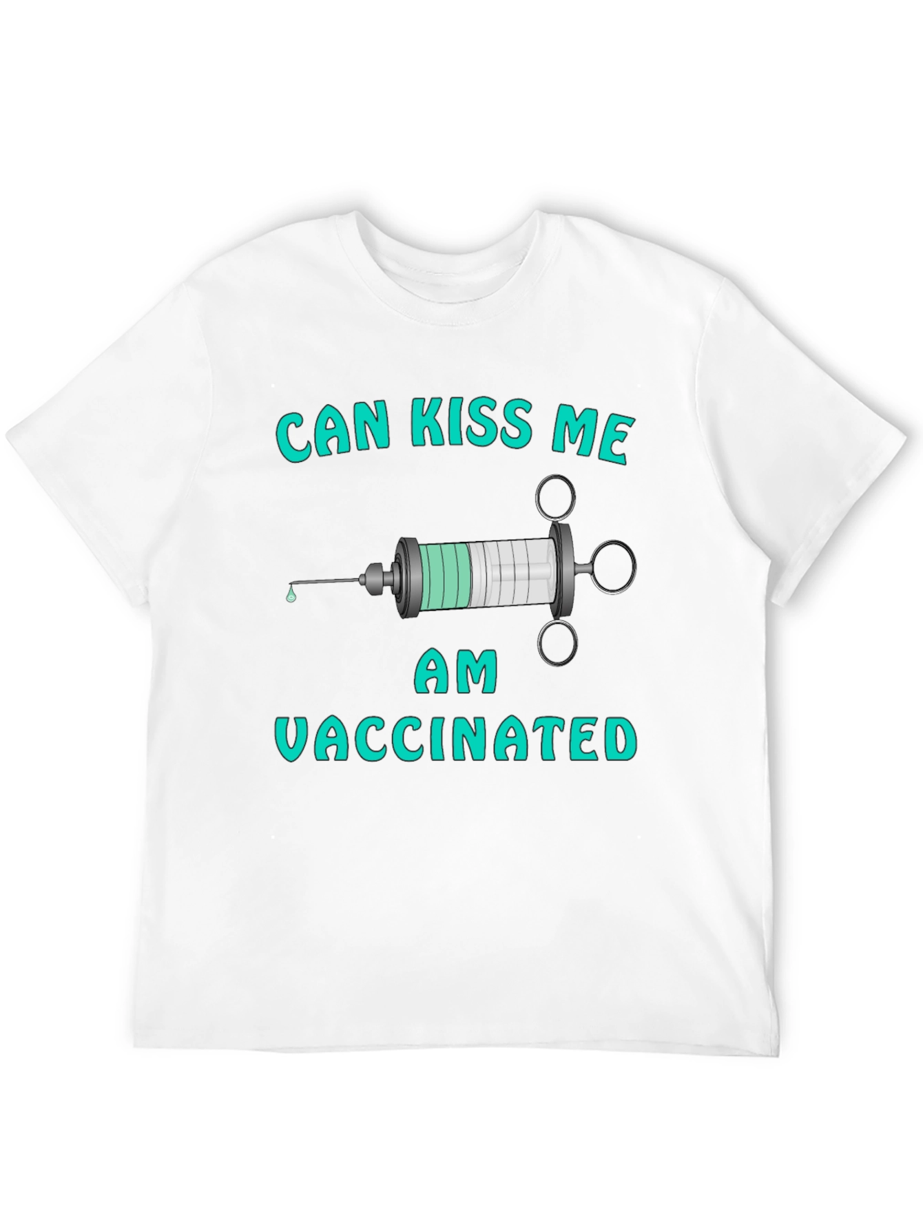 Can Kiss Me I Am Vaccinated Graphic Tee