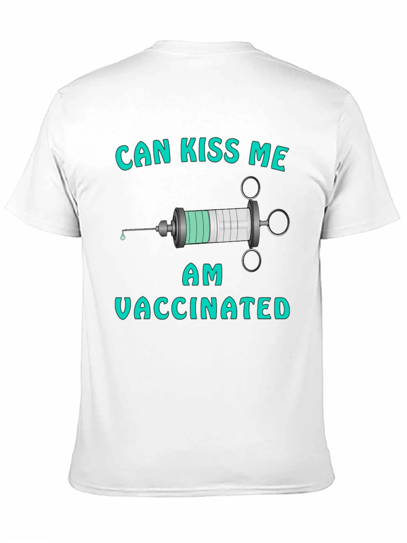 Can Kiss Me I Am Vaccinated Graphic Tee