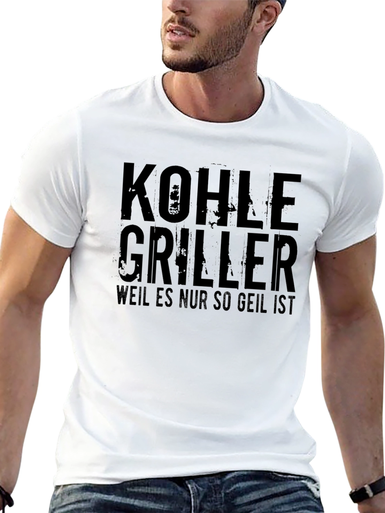 Kohle Griller Graphic T-Shirt - Black Tee