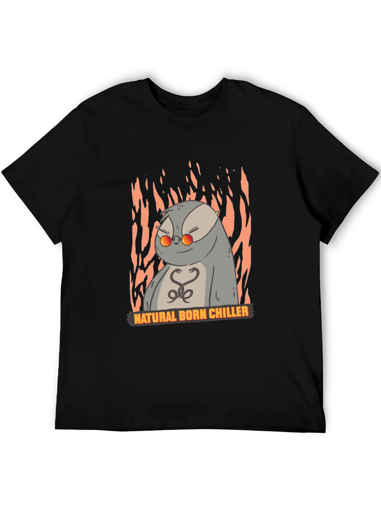 Natural Born Chiller Otter Graphic T-Shirt