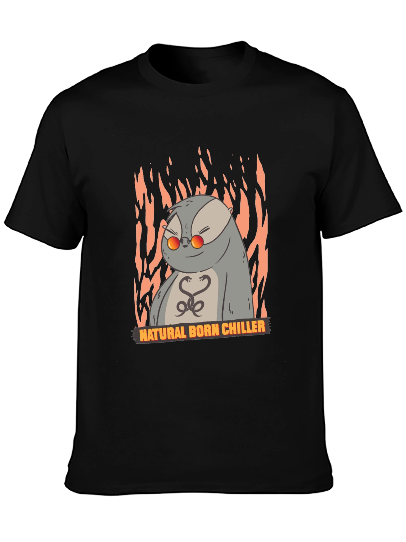 Natural Born Chiller Otter Graphic T-Shirt