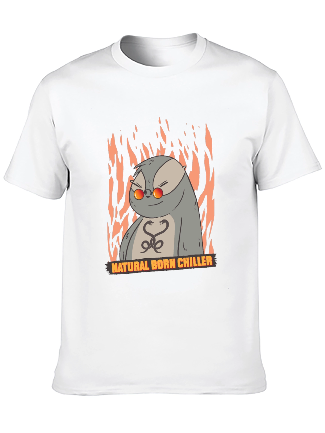 Natural Born Chiller Otter Graphic T-Shirt
