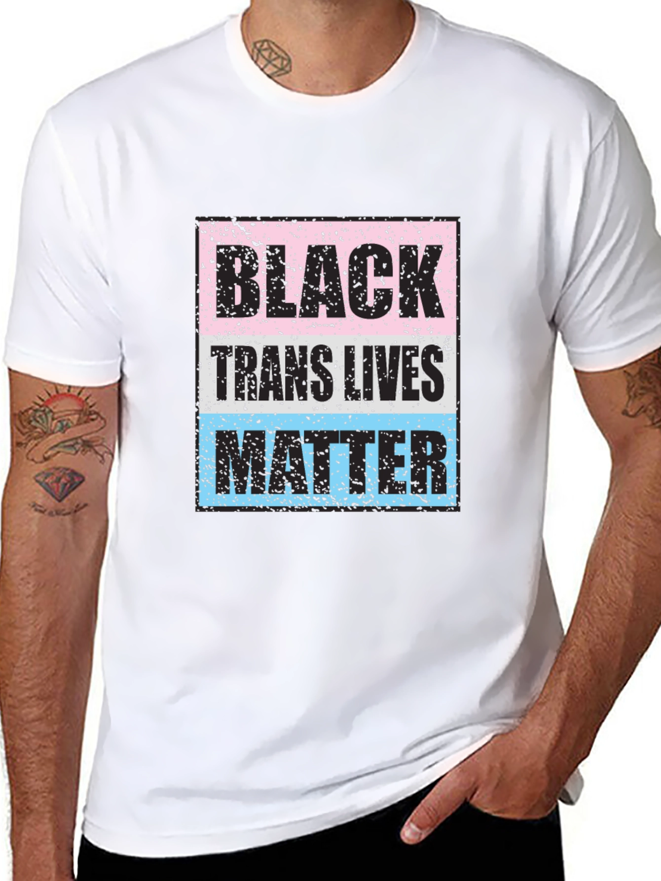 Black Trans Lives Matter T-Shirt - Unisex