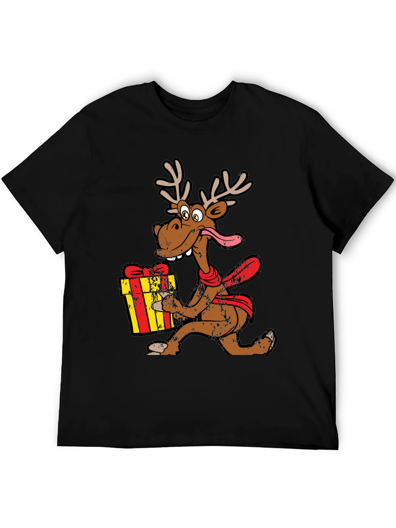Funny Christmas Reindeer Gift T-Shirt