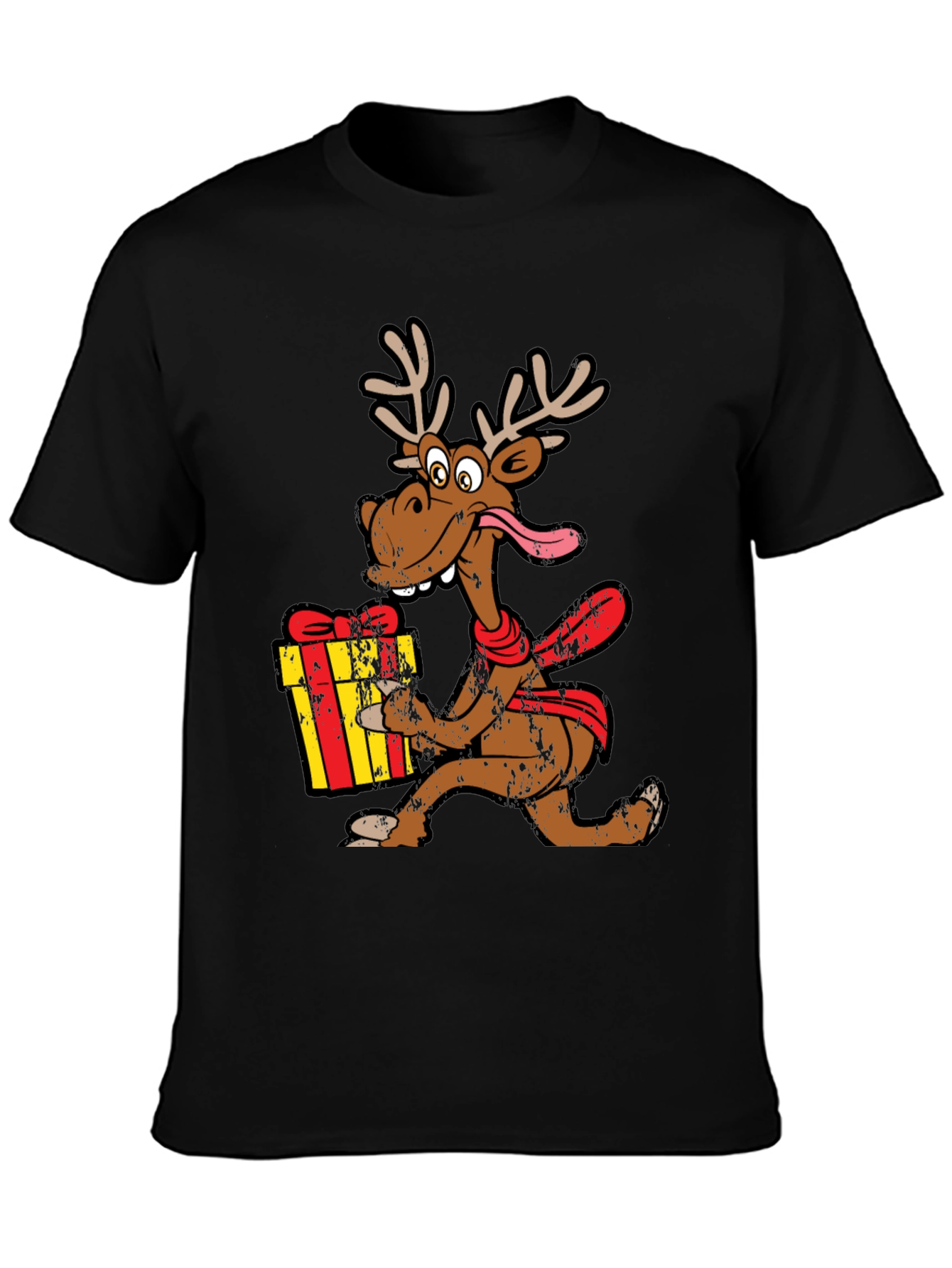 Funny Christmas Reindeer Gift T-Shirt