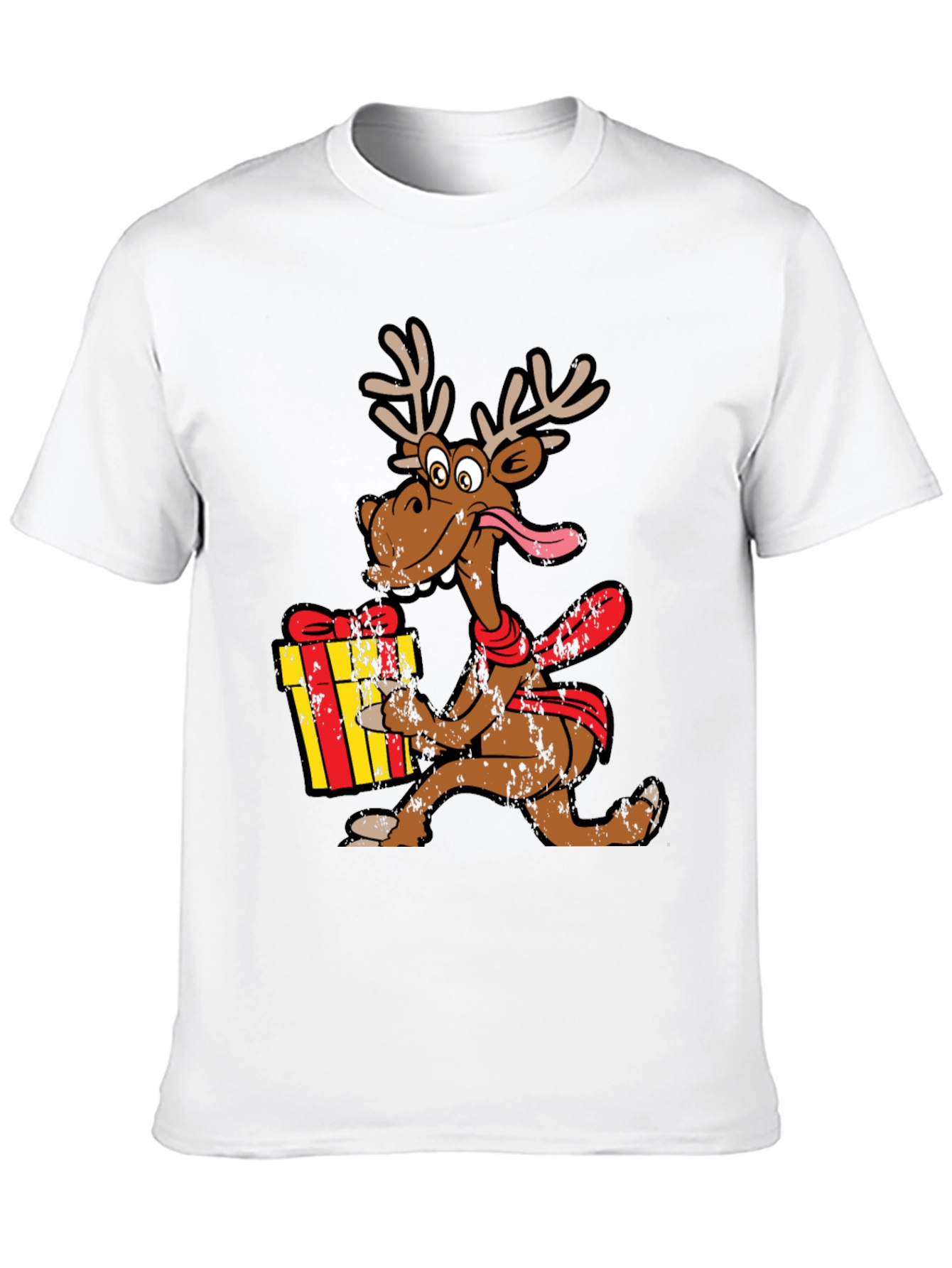 Funny Christmas Reindeer Gift T-Shirt