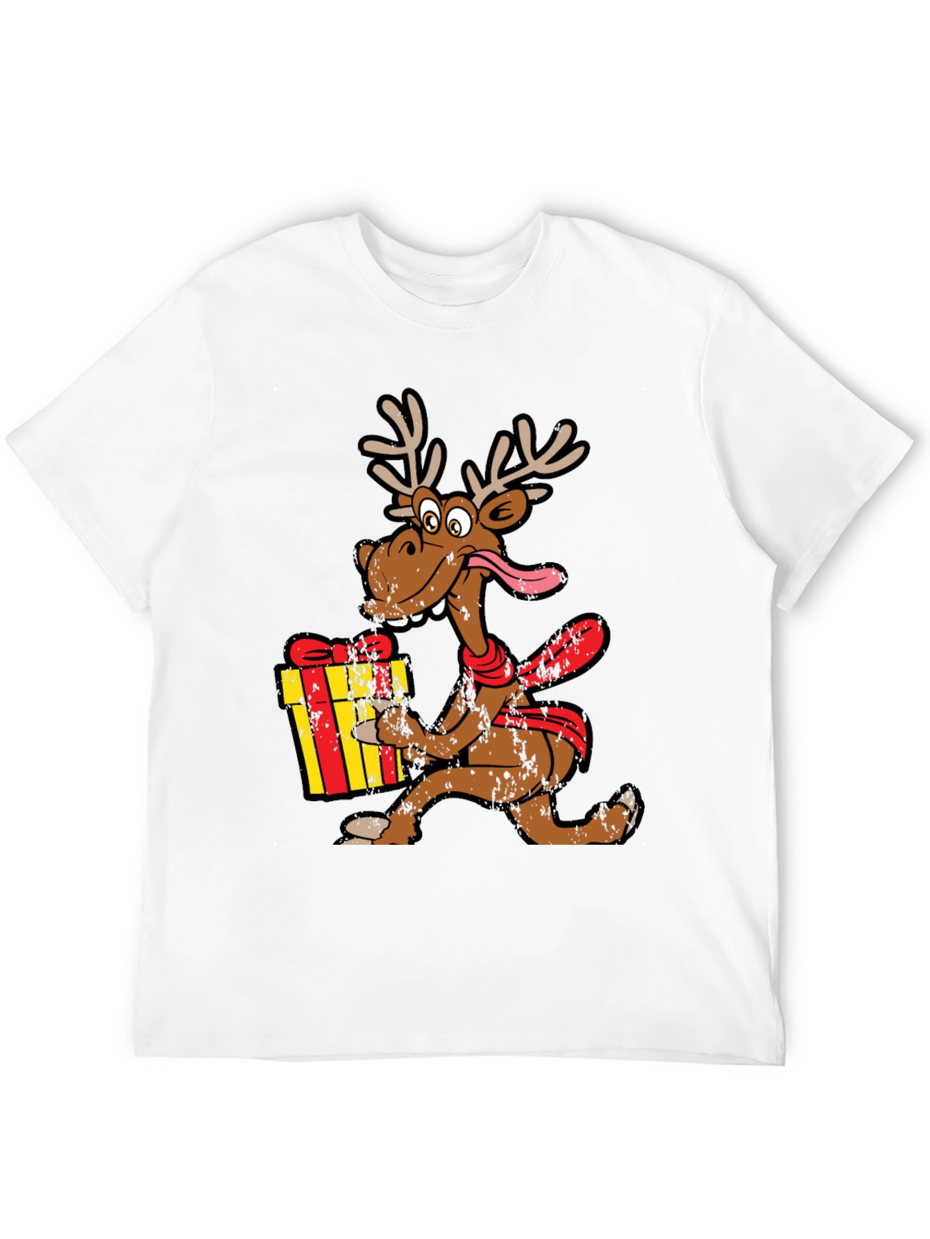 Funny Christmas Reindeer Gift T-Shirt