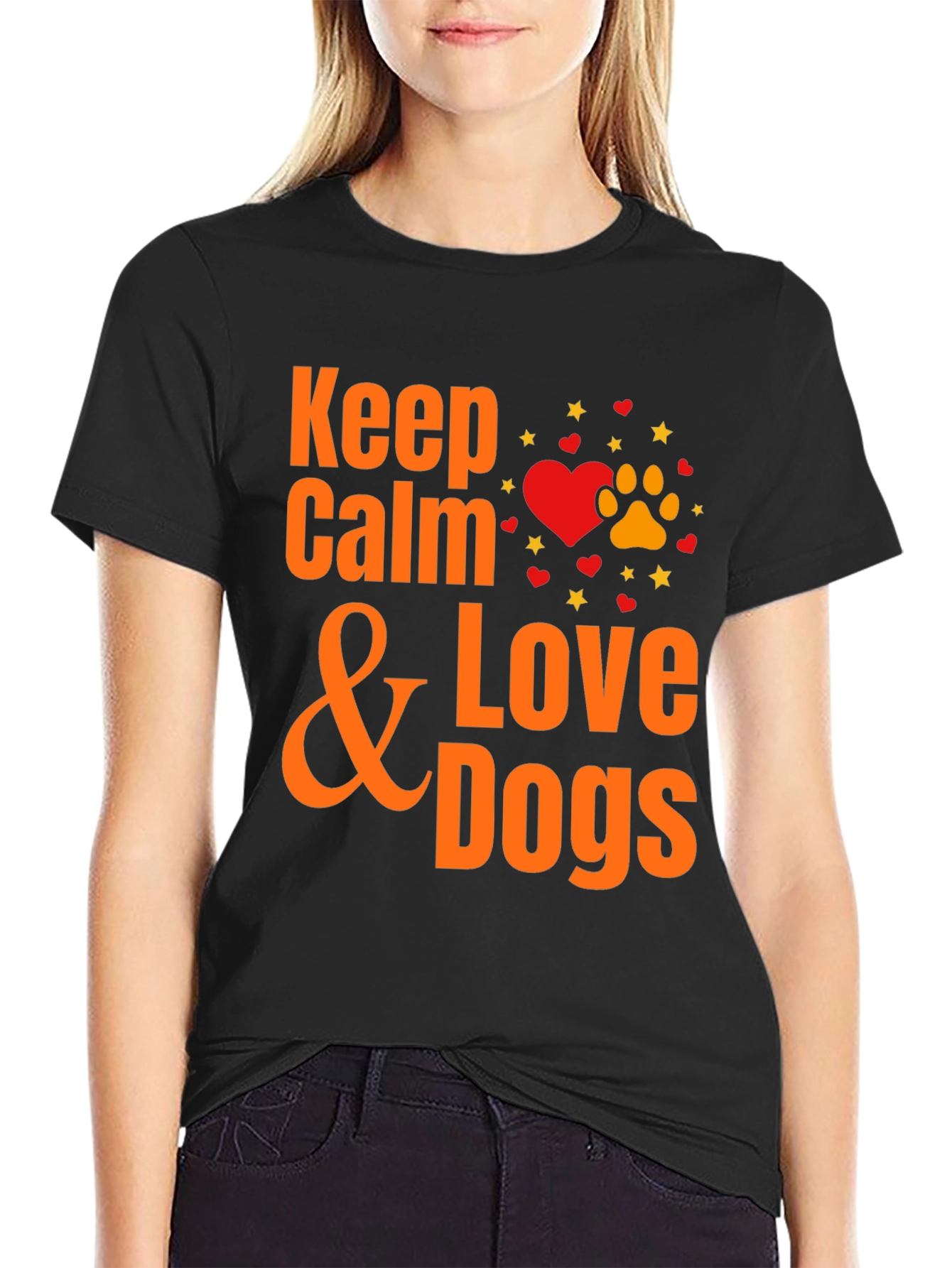 Keep Calm & Love Dogs T-Shirt
