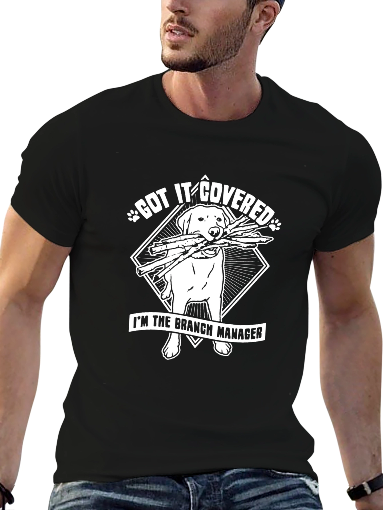 Got It Covered Dog Branch Manager T-Shirt
