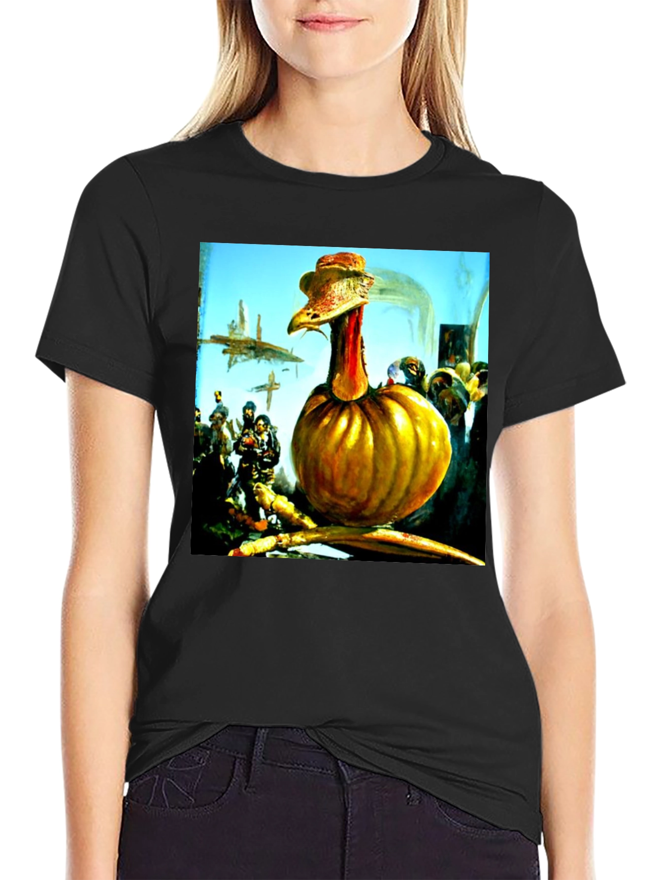 Turkey in Hat T-Shirt