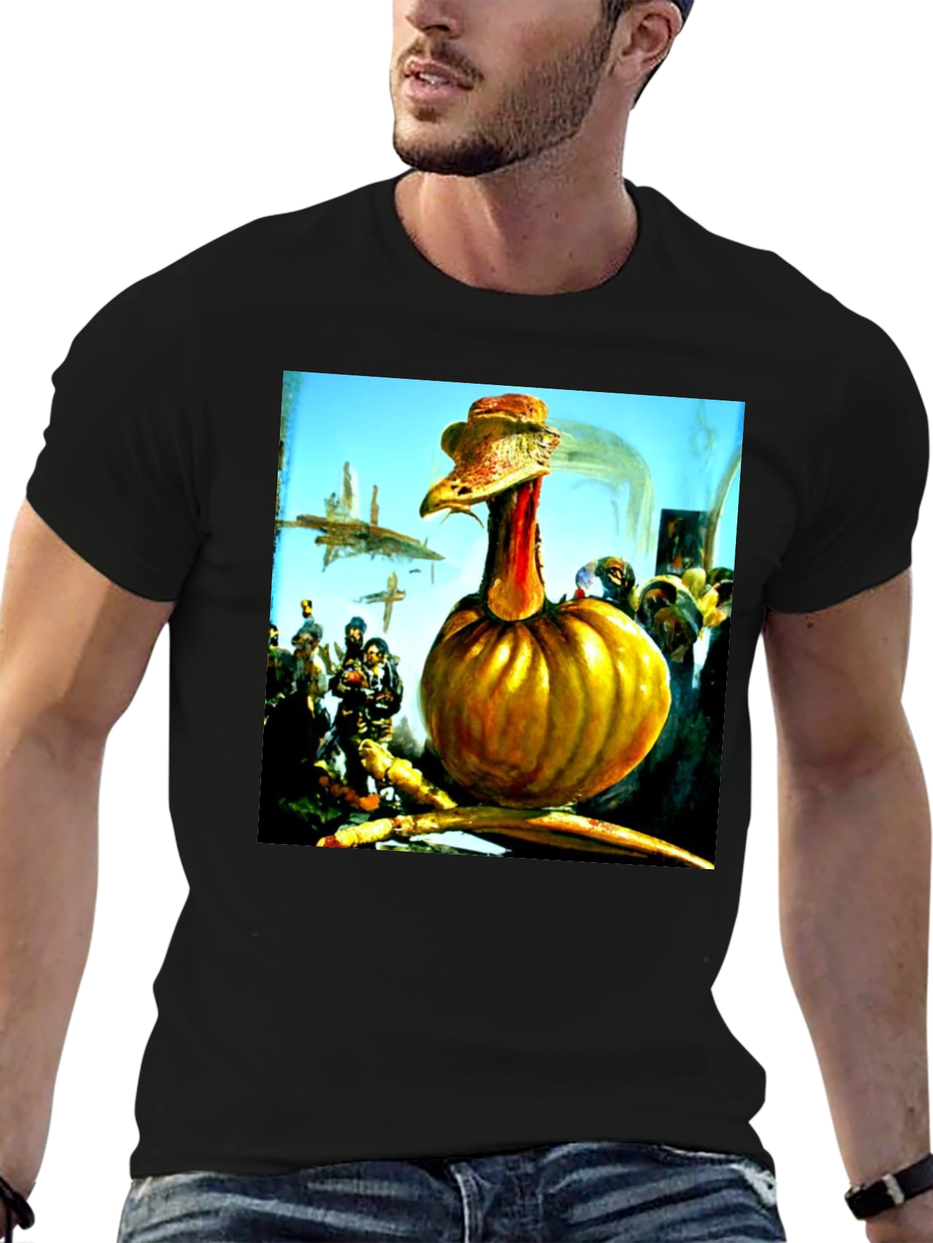 Turkey in Hat T-Shirt