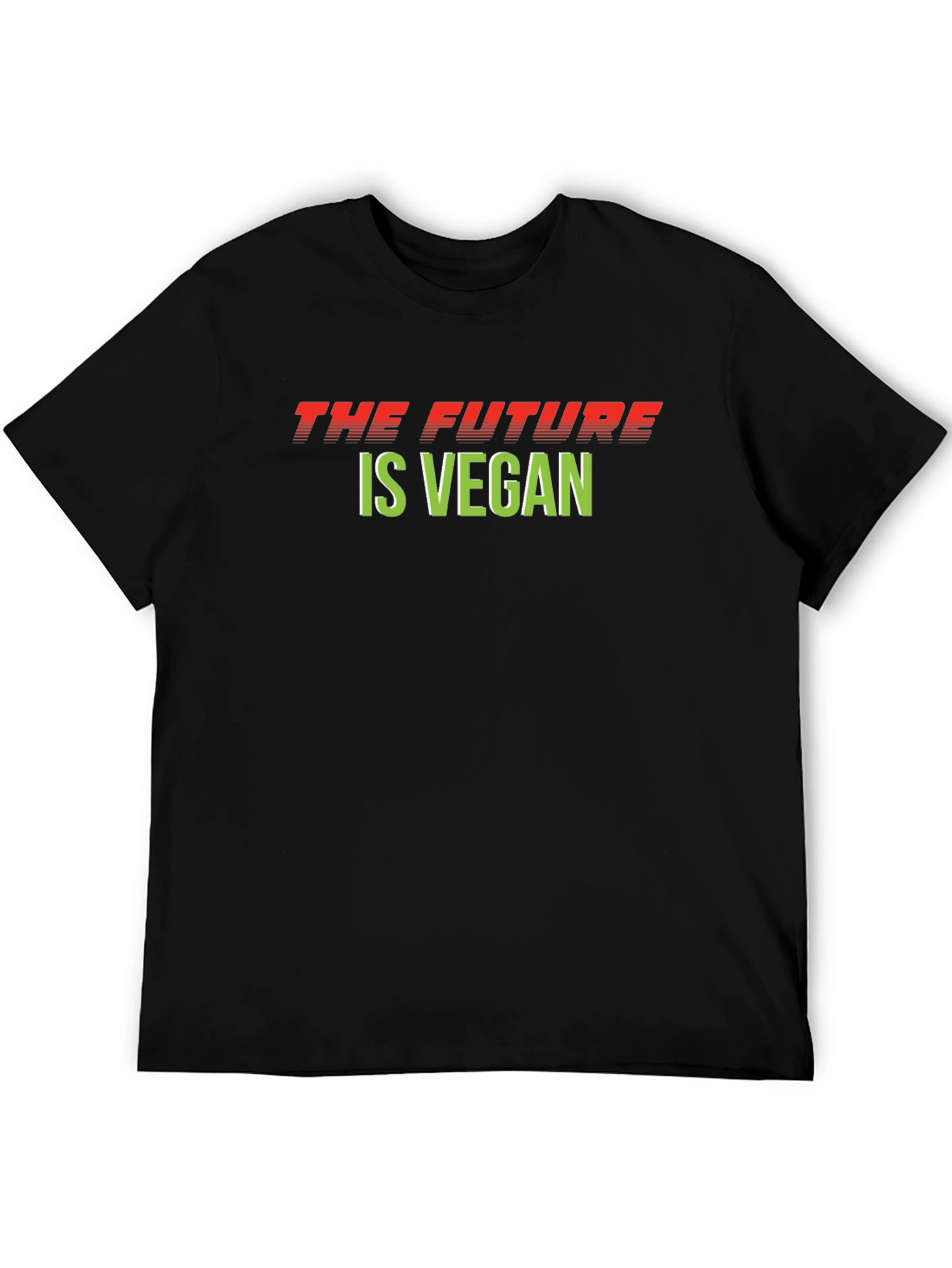 The Future is Vegan T-Shirt - Unisex Black Tee