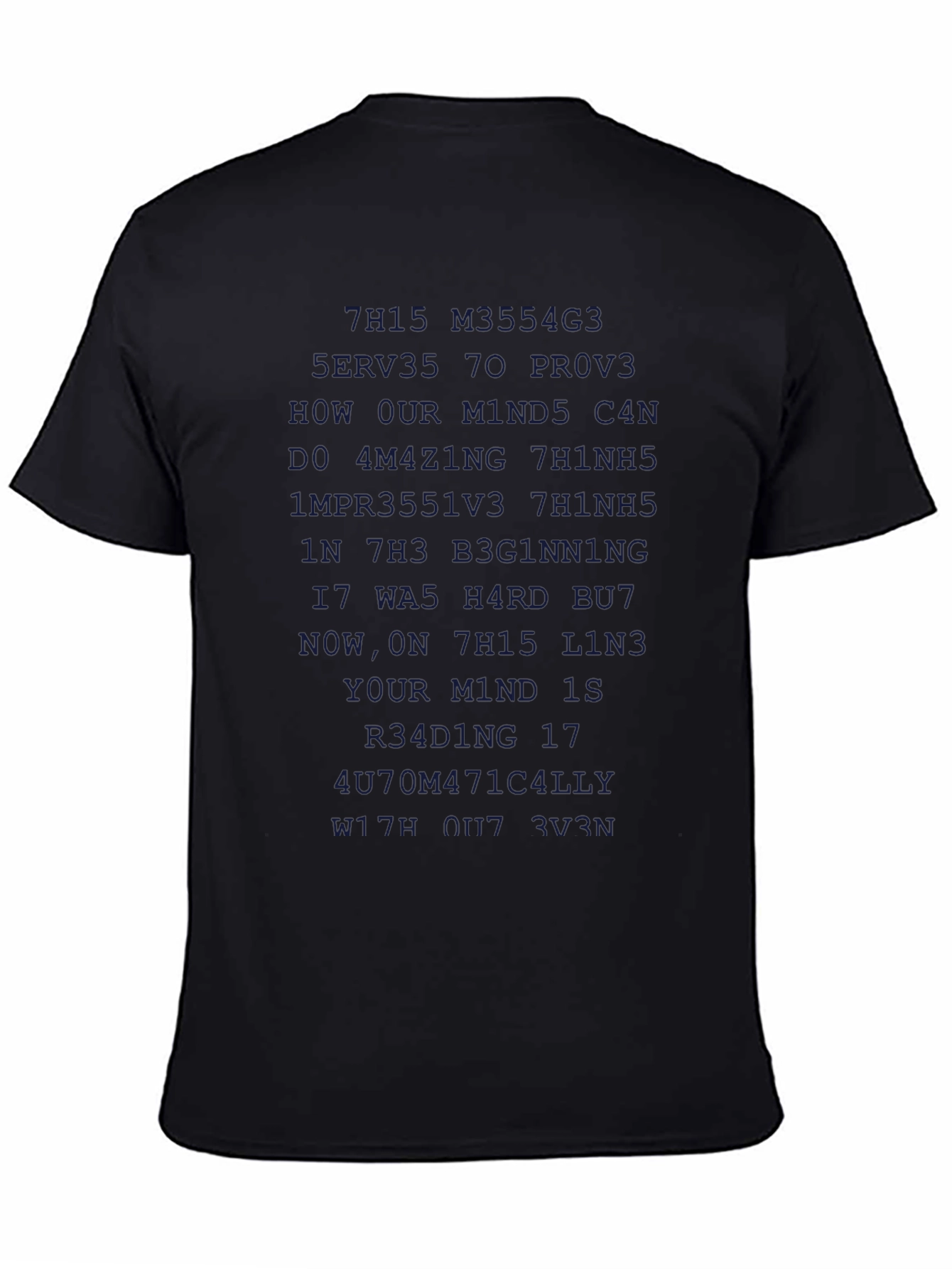 Mind Reading T-Shirt - Optical Illusion Design