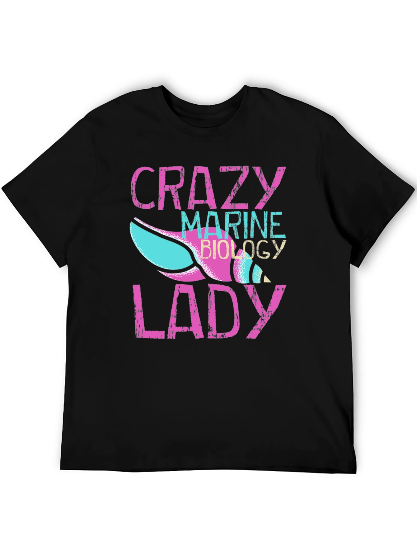 Crazy Marine Biology Lady T-Shirt