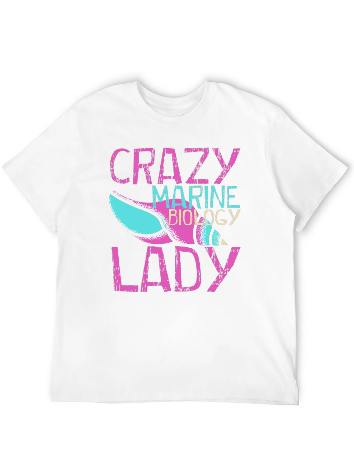 Crazy Marine Biology Lady T-Shirt