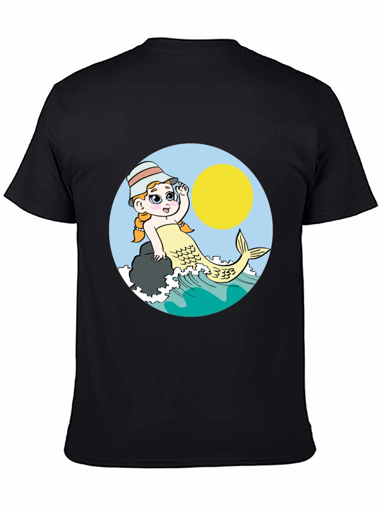 Mermaid T-Shirt - Cute Cartoon Design