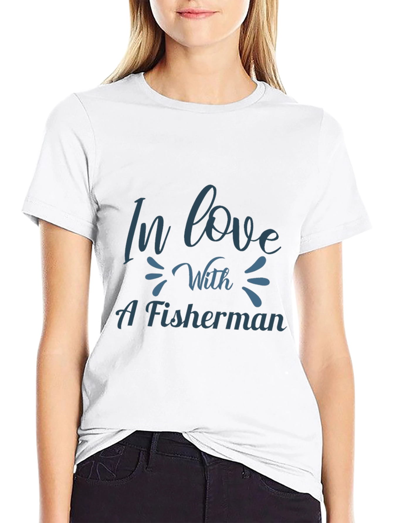 In Love With A Fisherman T-Shirt