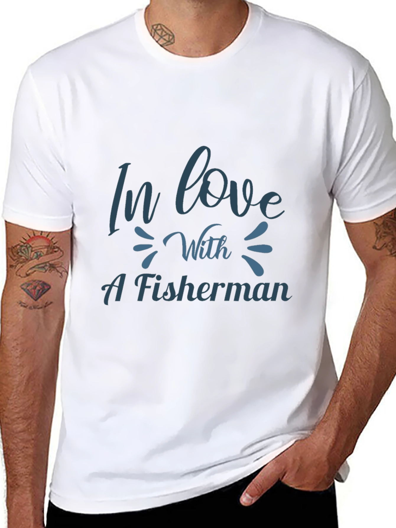 In Love With A Fisherman T-Shirt