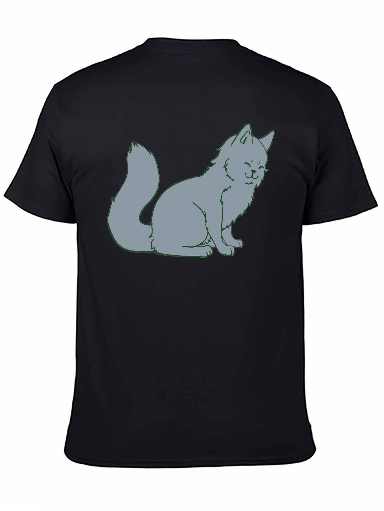 Cat Cartoon Graphic T-Shirt
