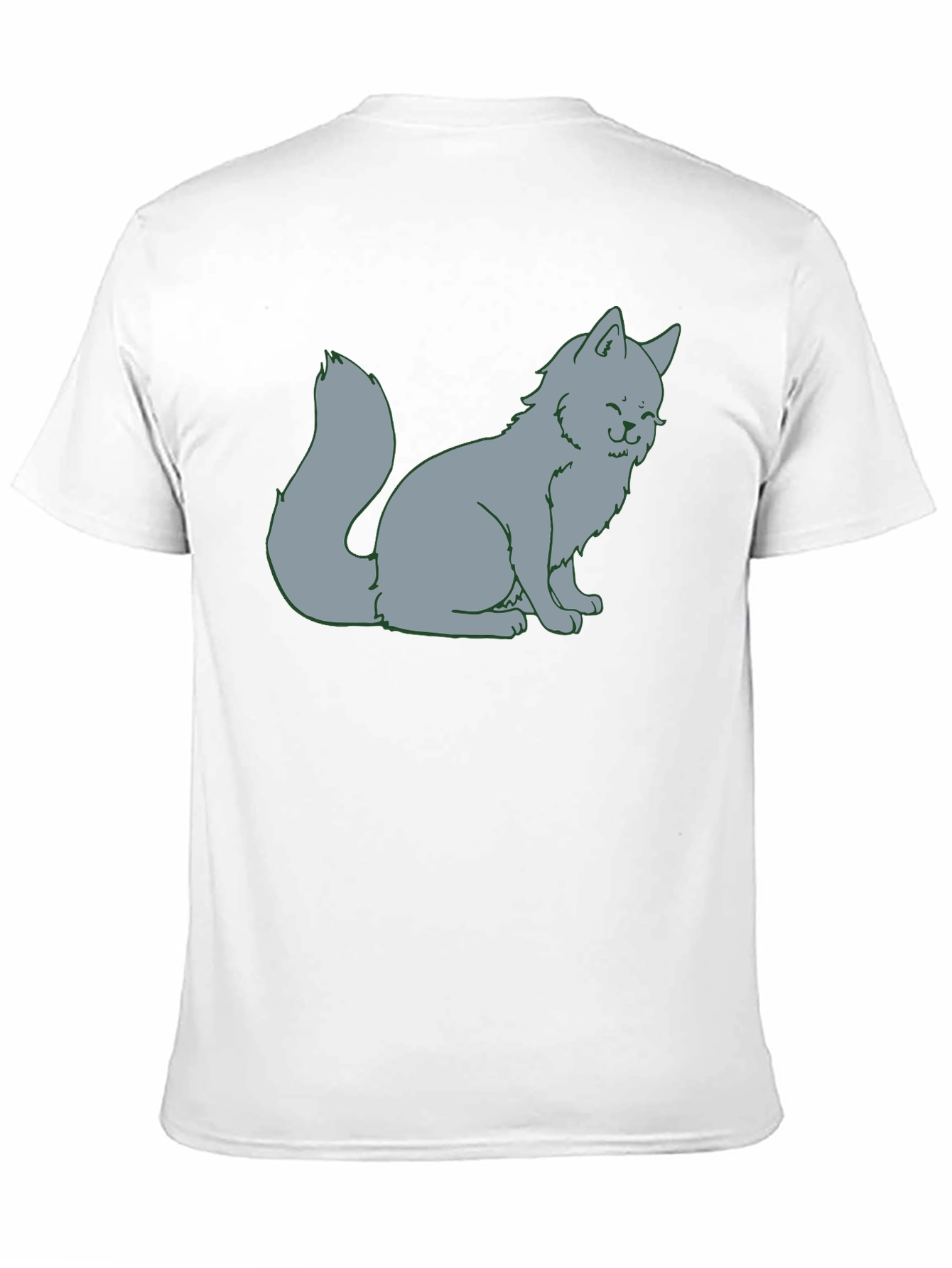 Cat Cartoon Graphic T-Shirt