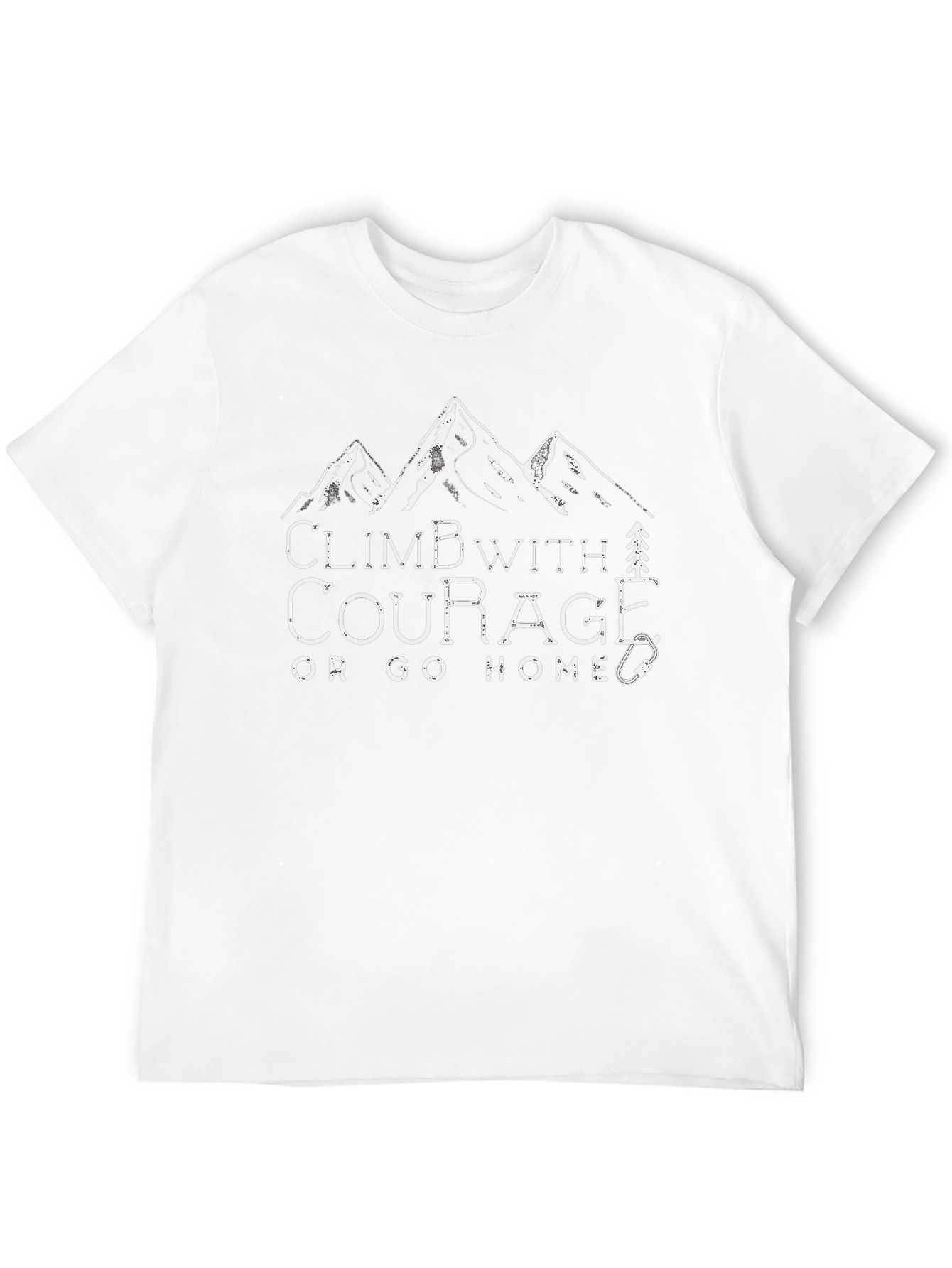 Climb With Courage Graphic Tee