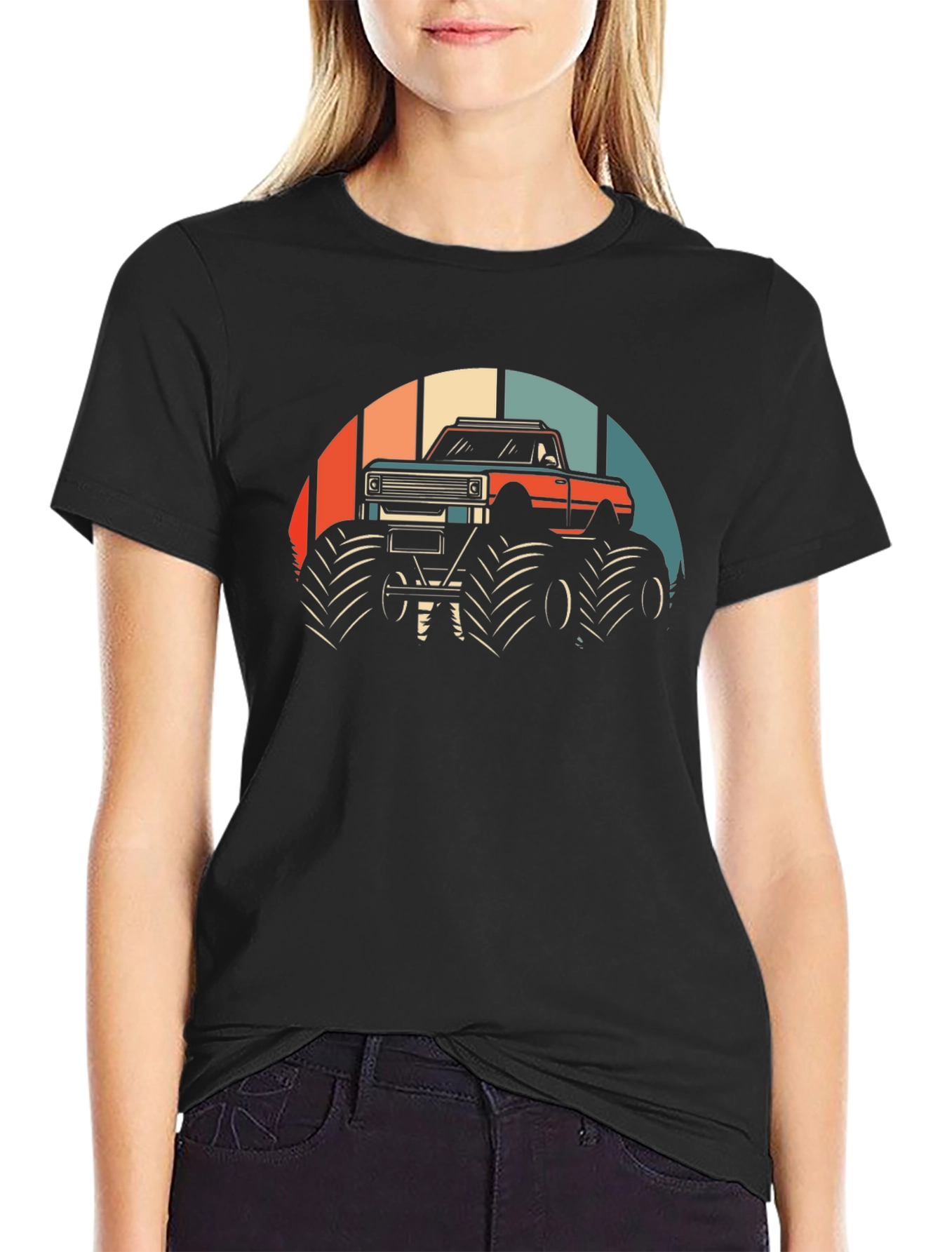 Retro Monster Truck Graphic Tee
