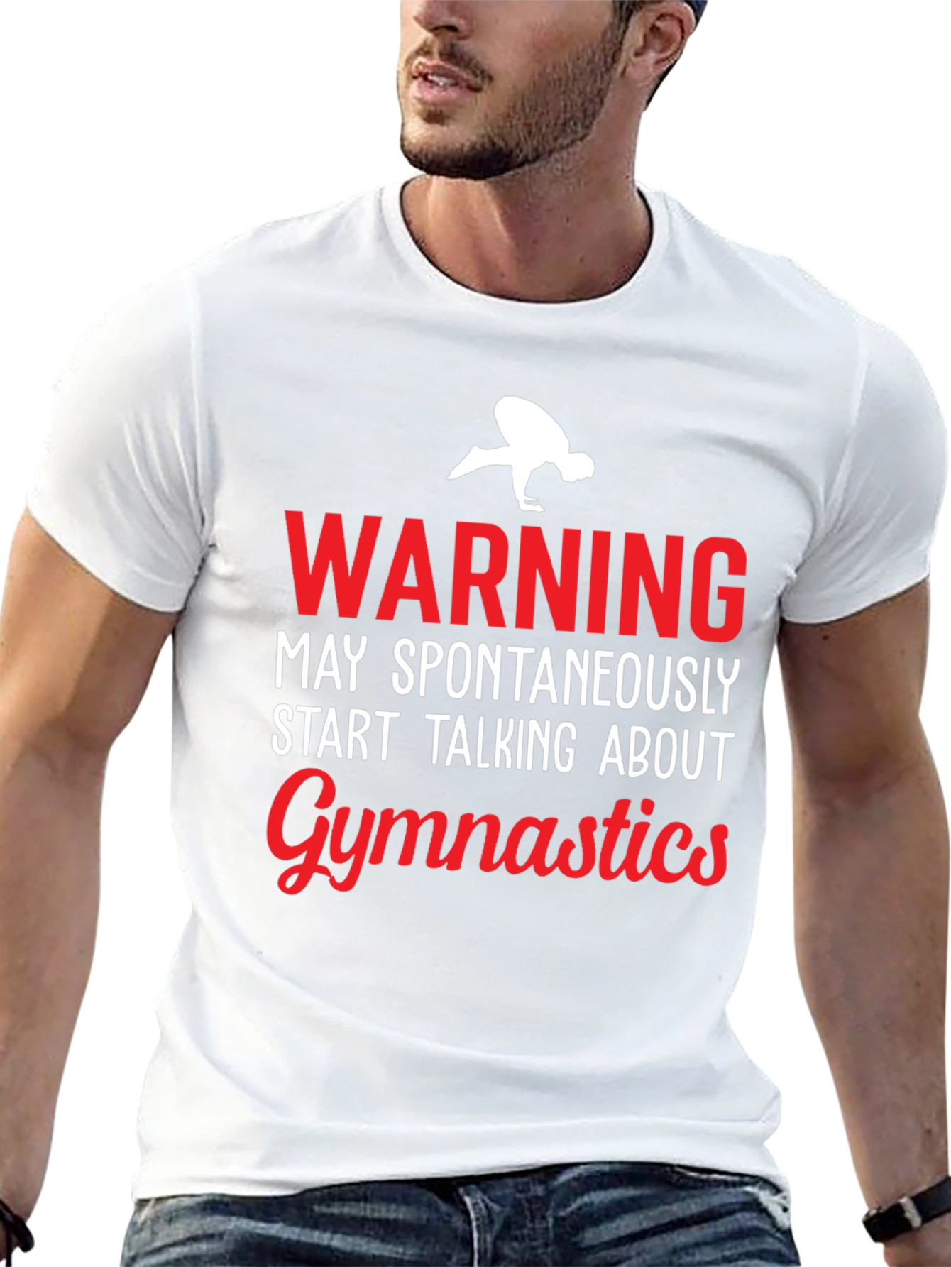 Gymnastics Warning Graphic Tee