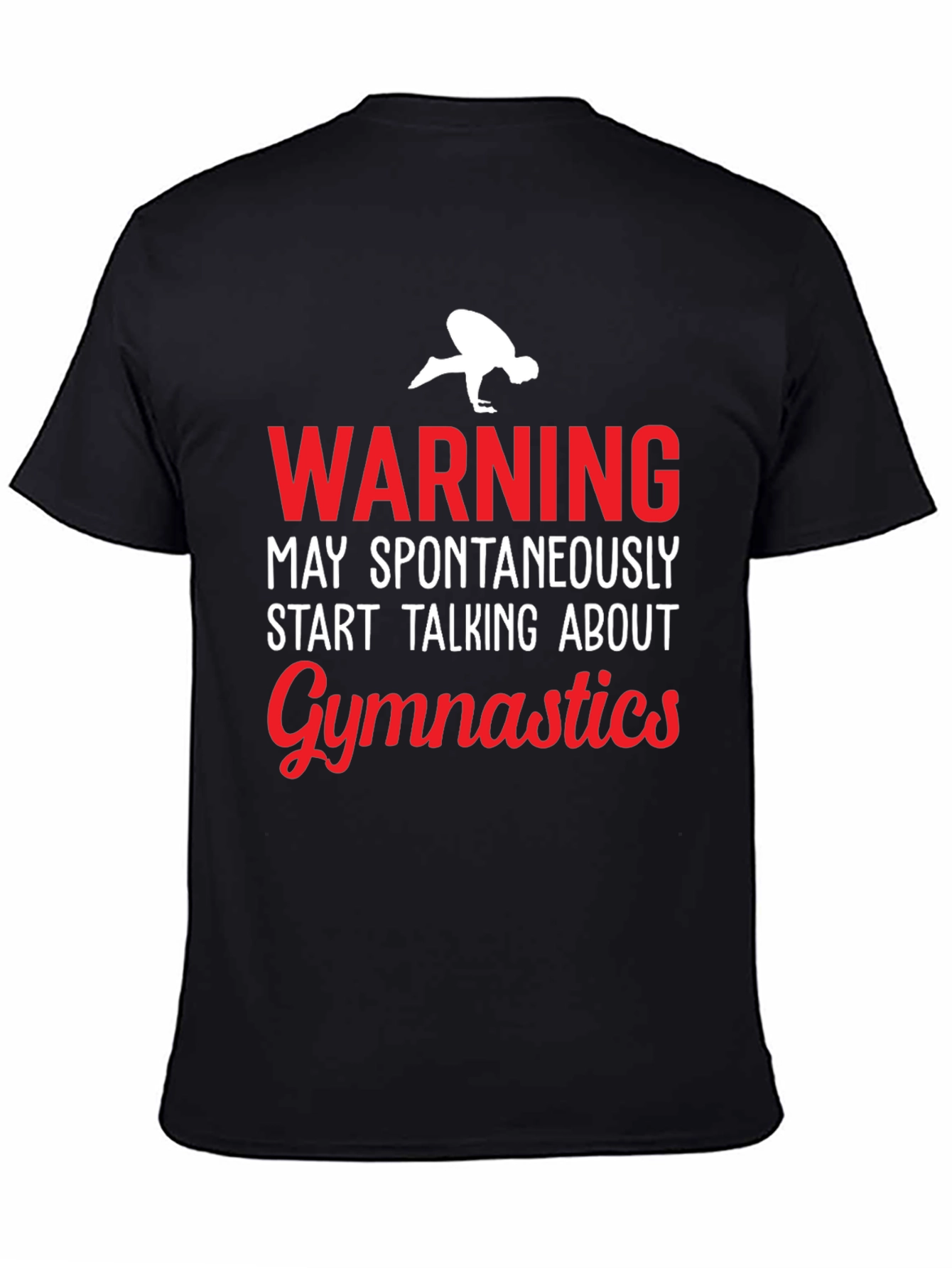 Gymnastics Warning Graphic Tee