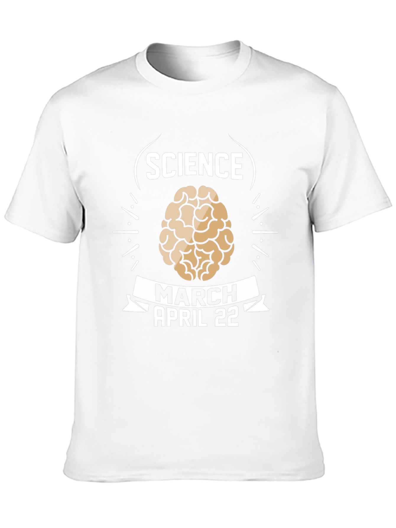 Science March April 22 Brain T-Shirt