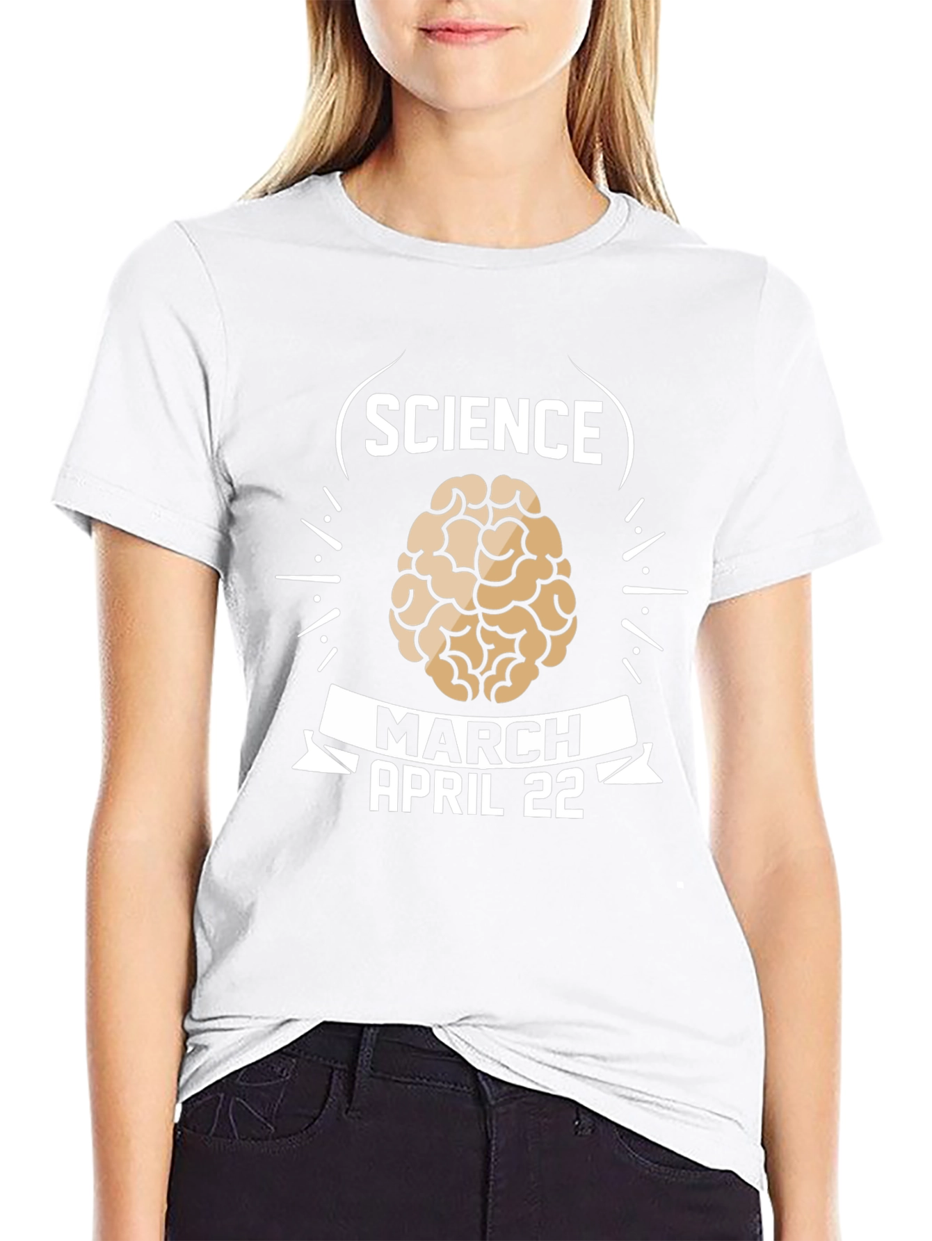 Science March April 22 Brain T-Shirt